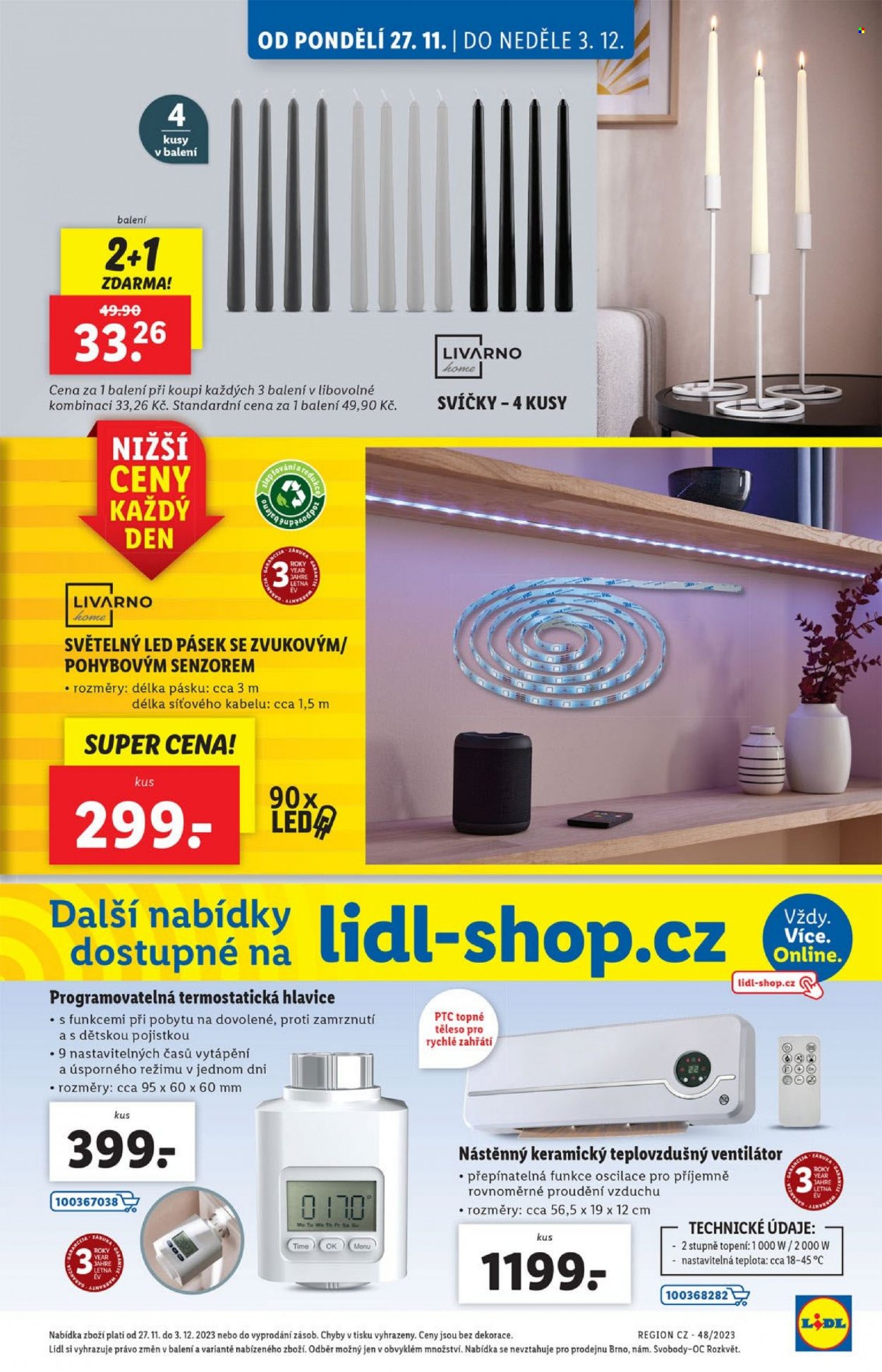 Leták Lidl - 27.11.2023 - 3.12.2023. Strana 13