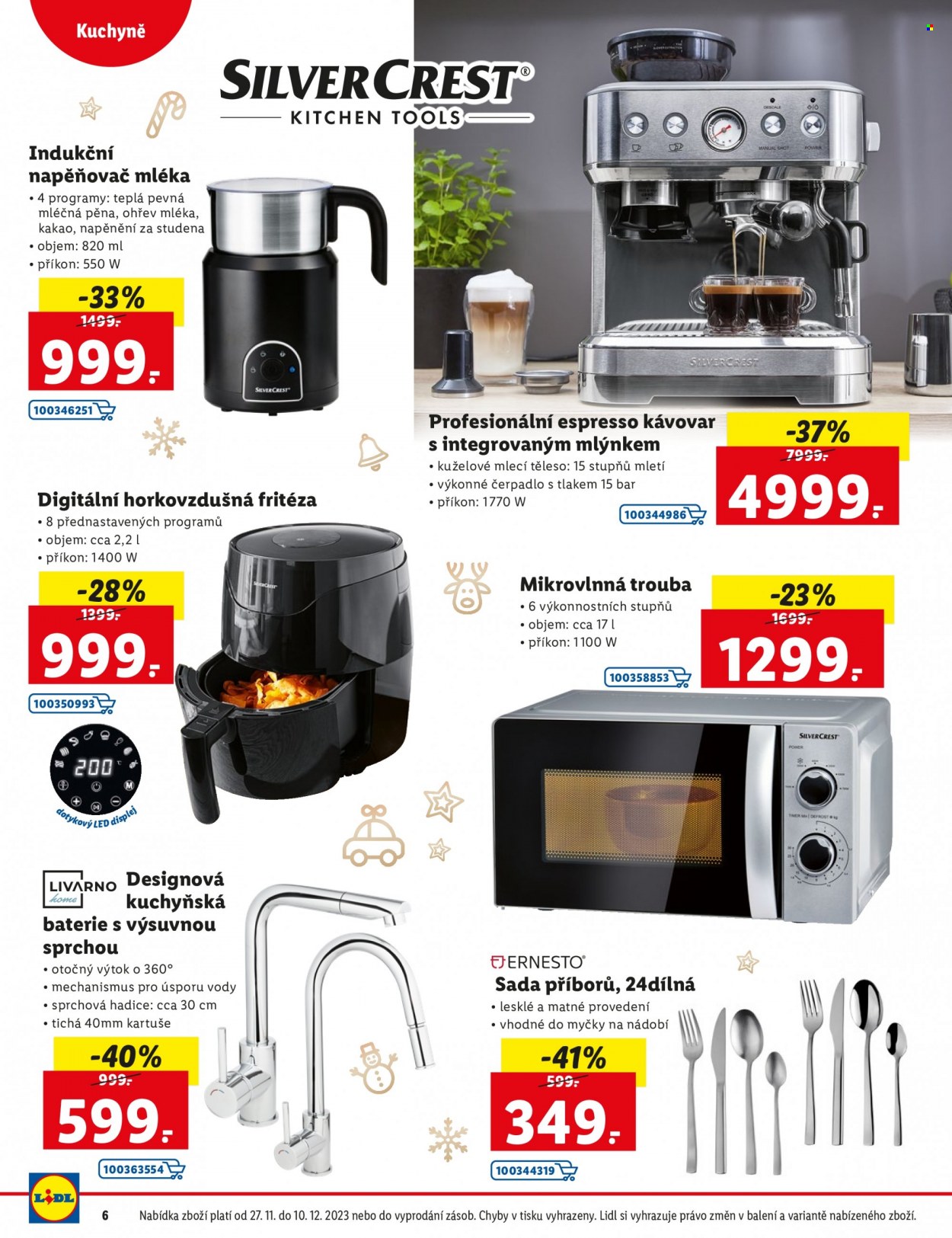 Leták Lidl - 27.11.2023 - 10.12.2023. Strana 6