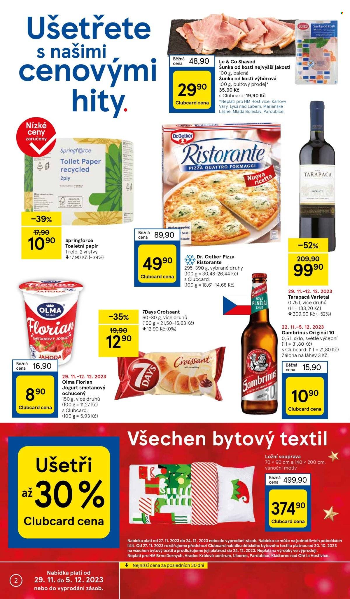 Leták TESCO - 29.11.2023 - 5.12.2023. Strana 2