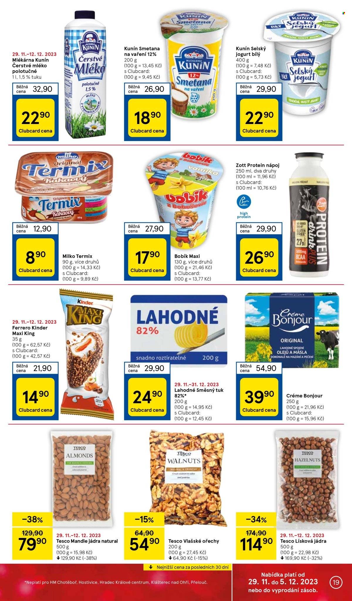 Leták TESCO - 29.11.2023 - 5.12.2023. Strana 19