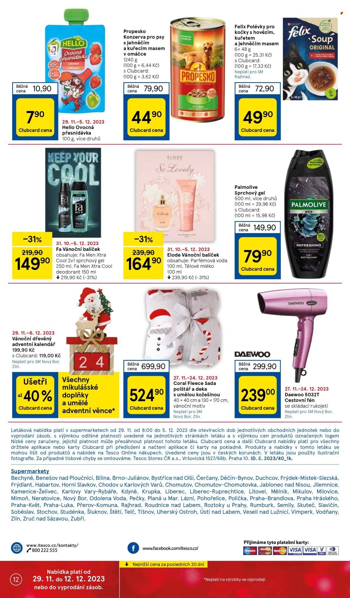 Leták TESCO supermarket - 29.11.2023 - 5.12.2023. Strana 12