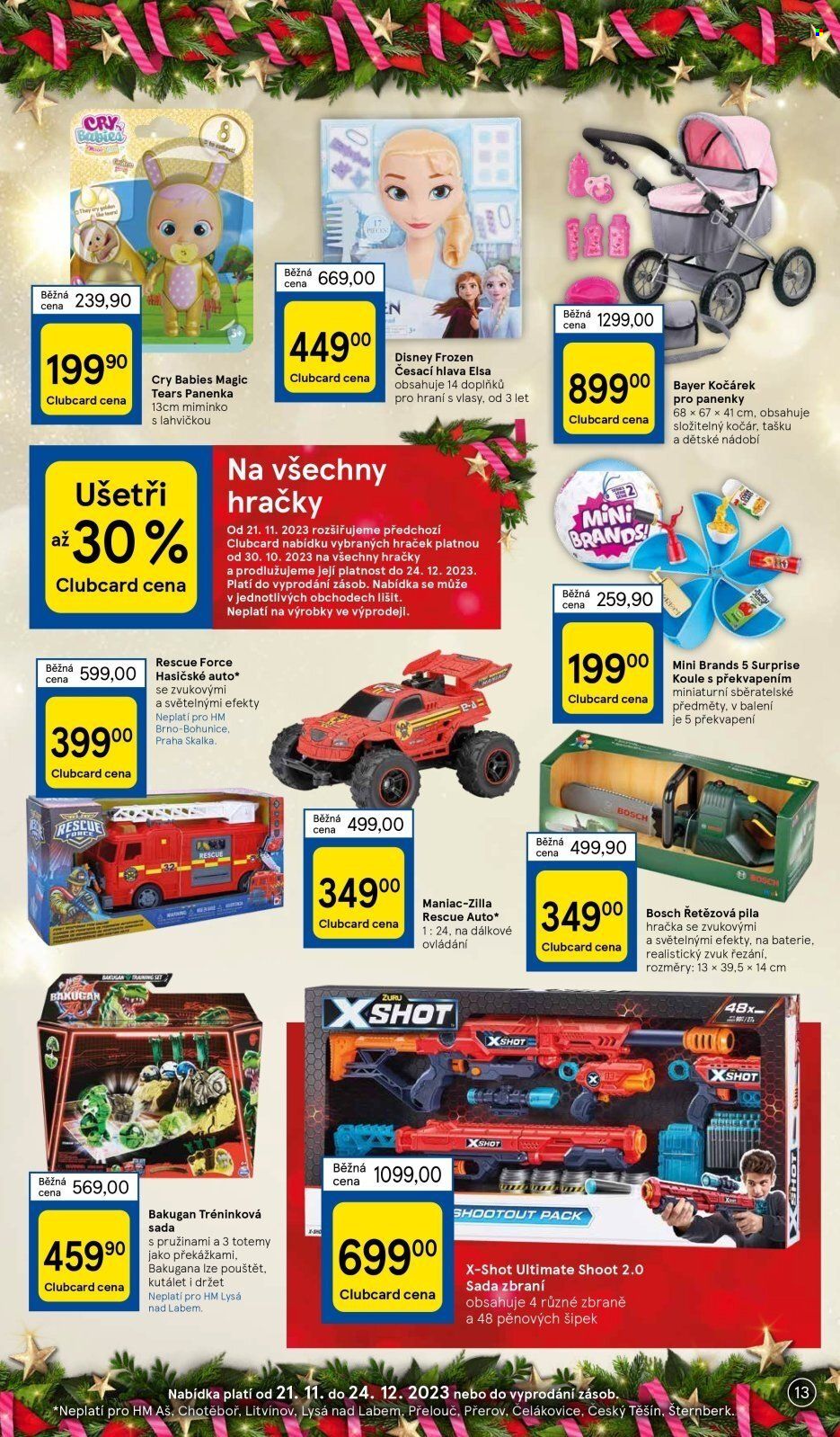 Leták TESCO hypermarket - 27.11.2023 - 24.12.2023. Strana 13