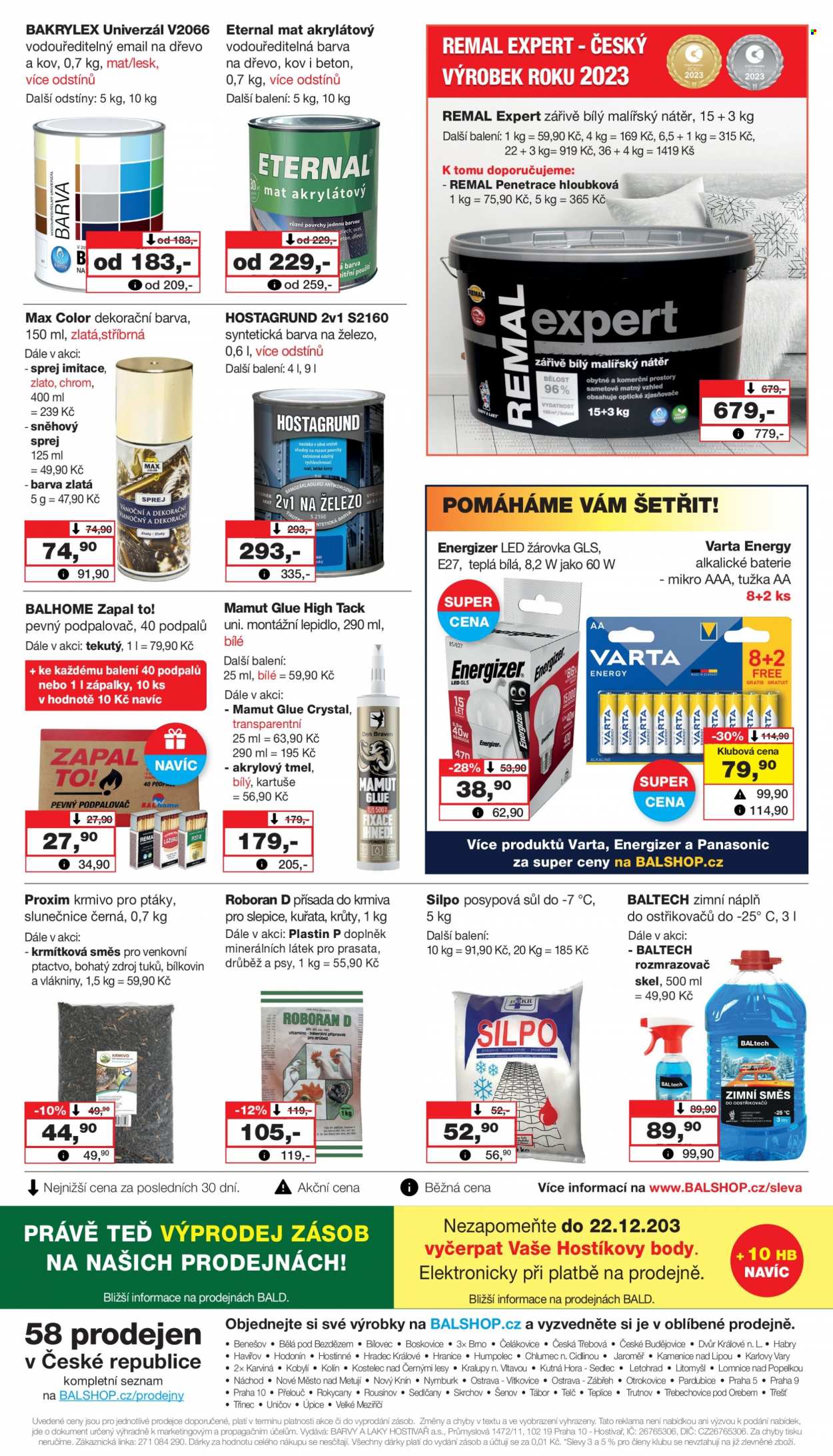 Leták Barvy a laky drogerie - 28.11.2023 - 22.12.2023. Strana 8