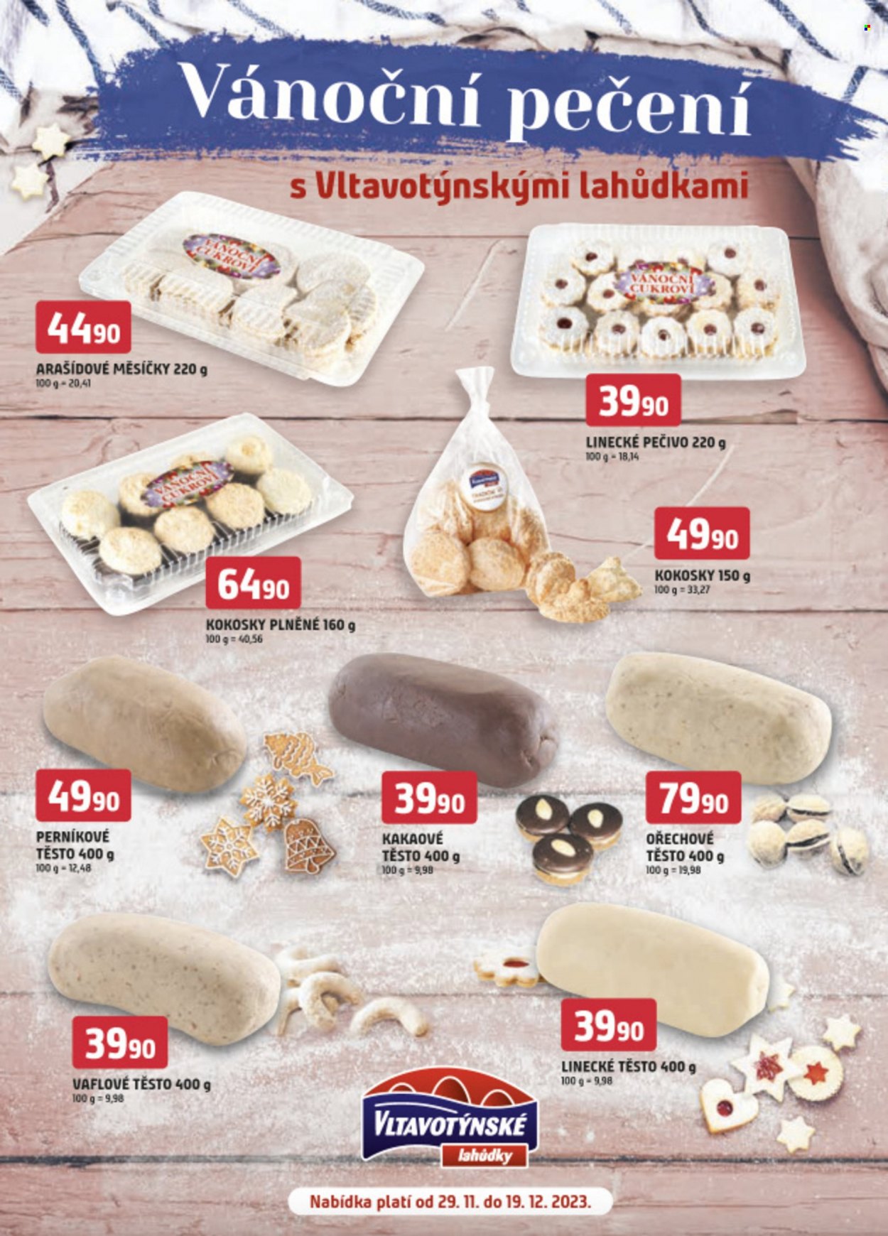 Leták TREFA coop - 29.11.2023 - 19.12.2023. Strana 1