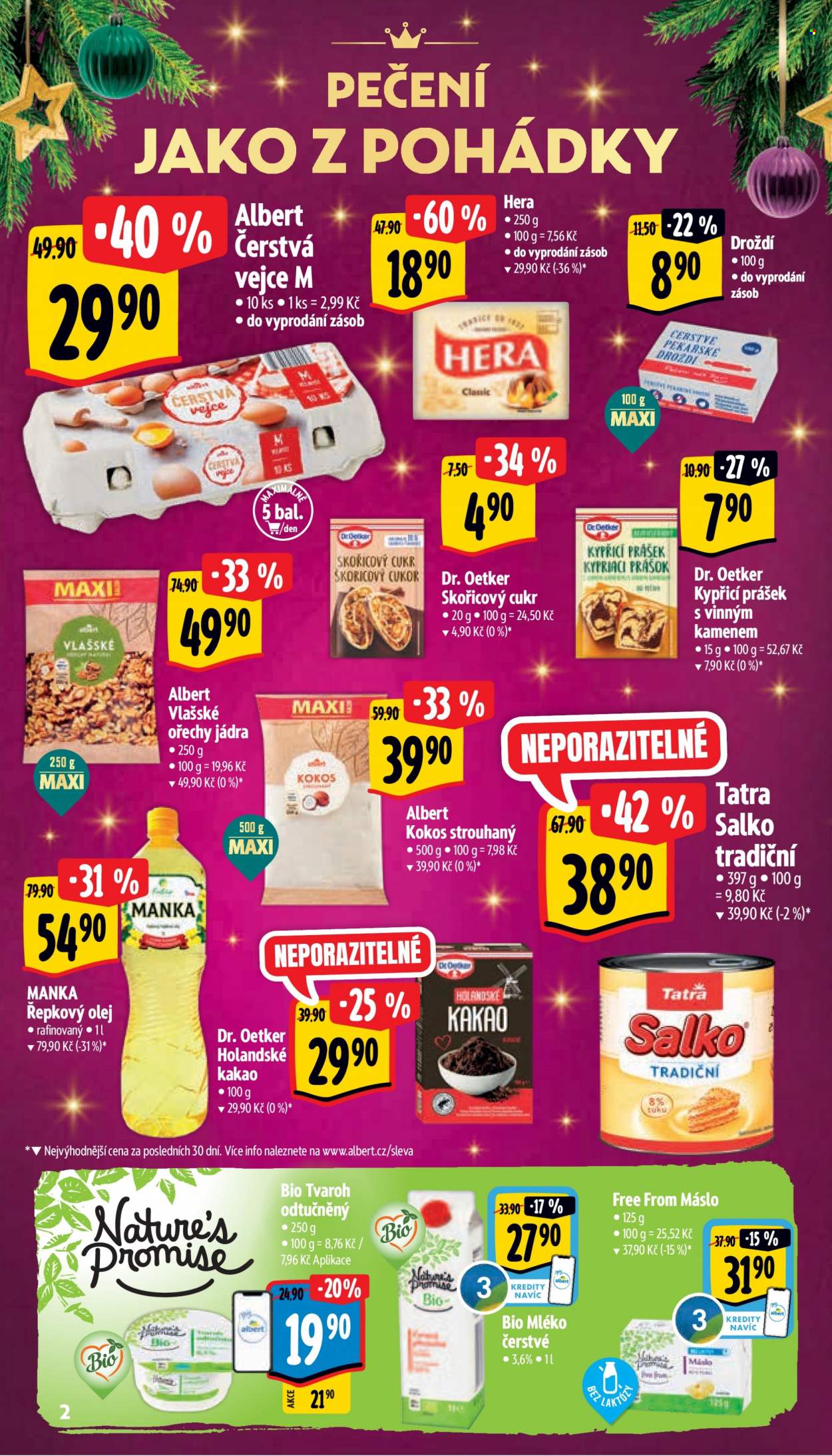 Leták Albert Supermarket - 29.11.2023 - 5.12.2023. Strana 2