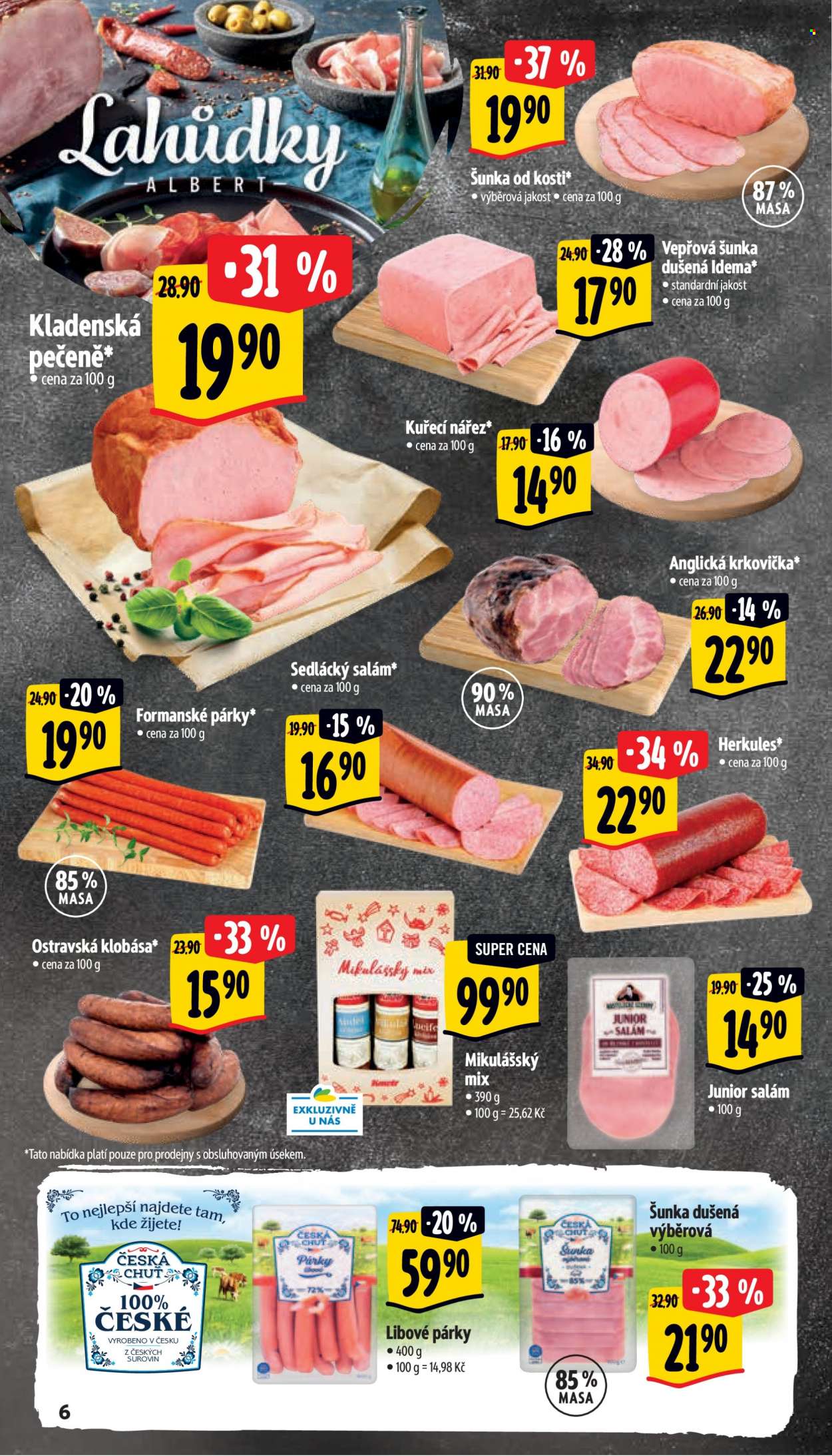 Leták Albert Supermarket - 29.11.2023 - 5.12.2023. Strana 6