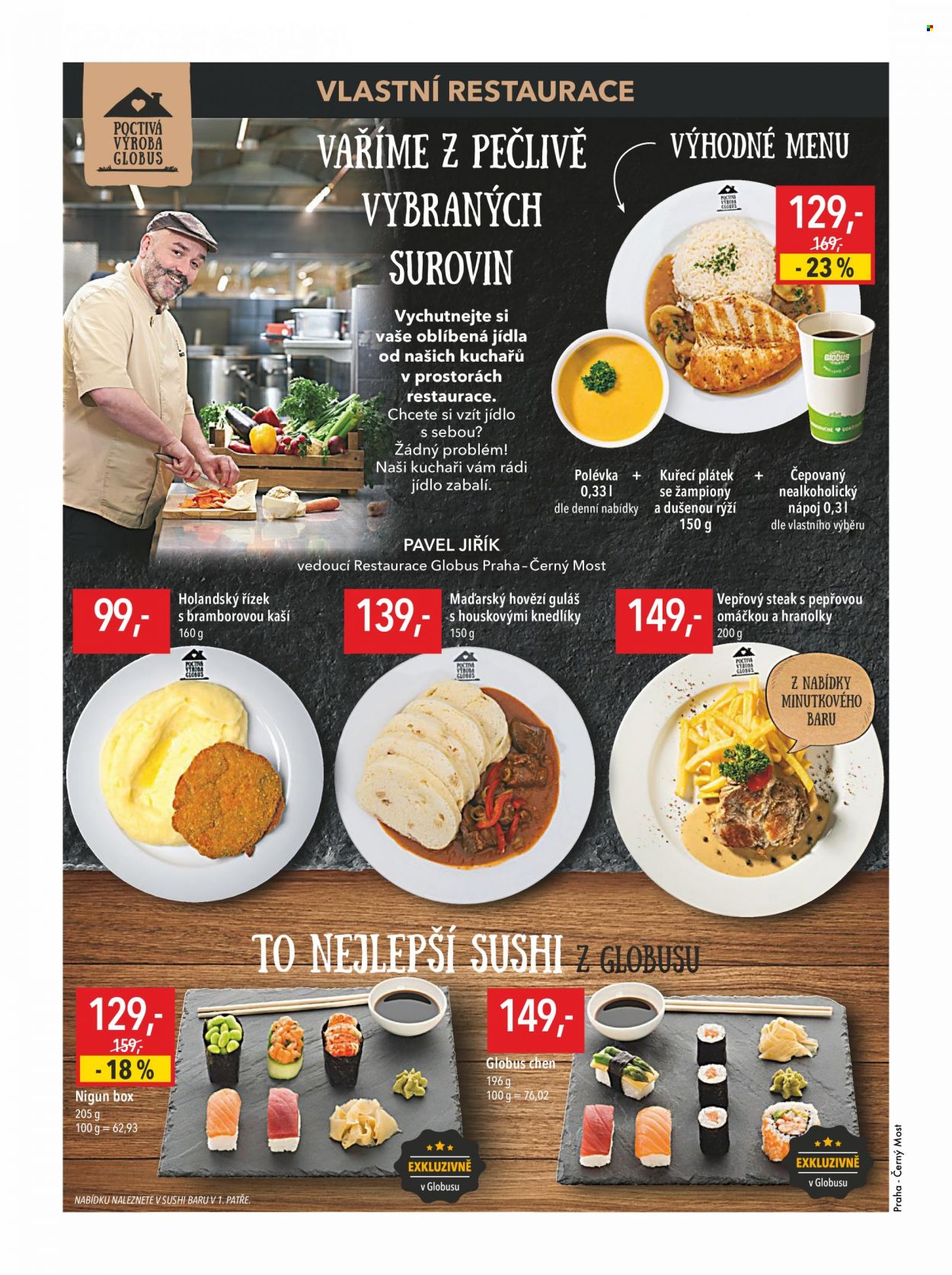Leták Globus - 29.11.2023 - 5.12.2023. Strana 8