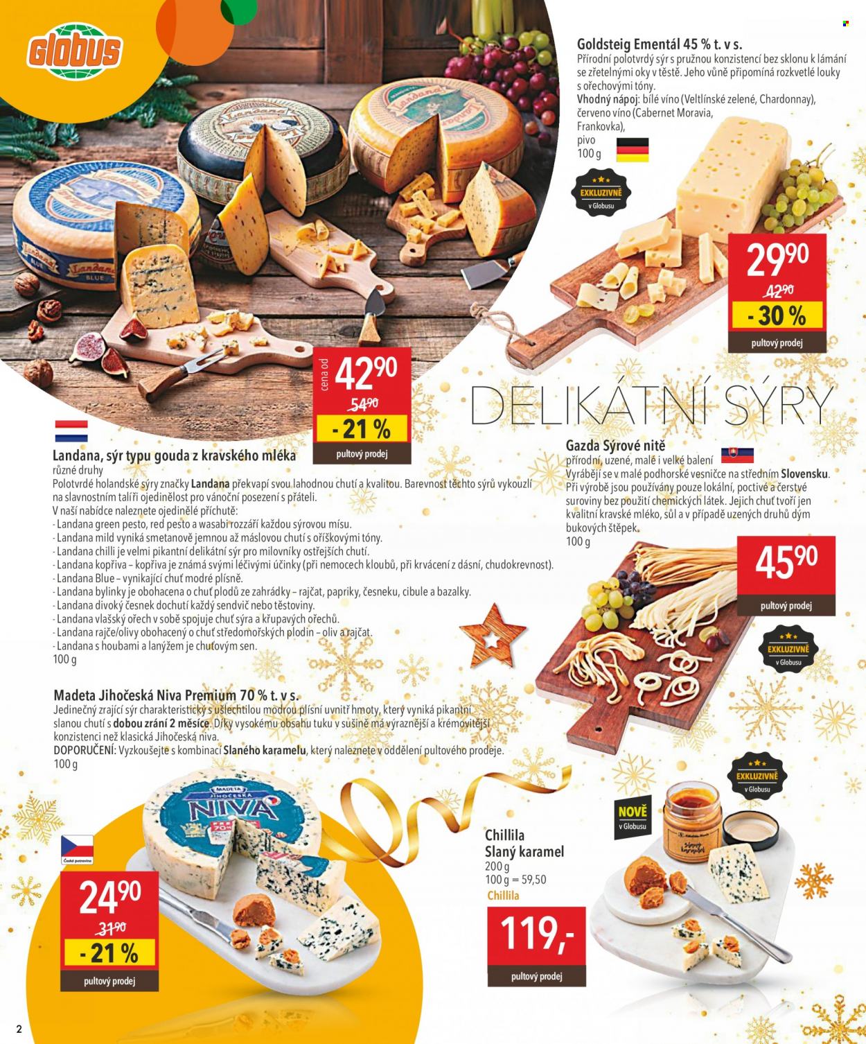 Leták Globus - 29.11.2023 - 31.12.2023. Strana 2