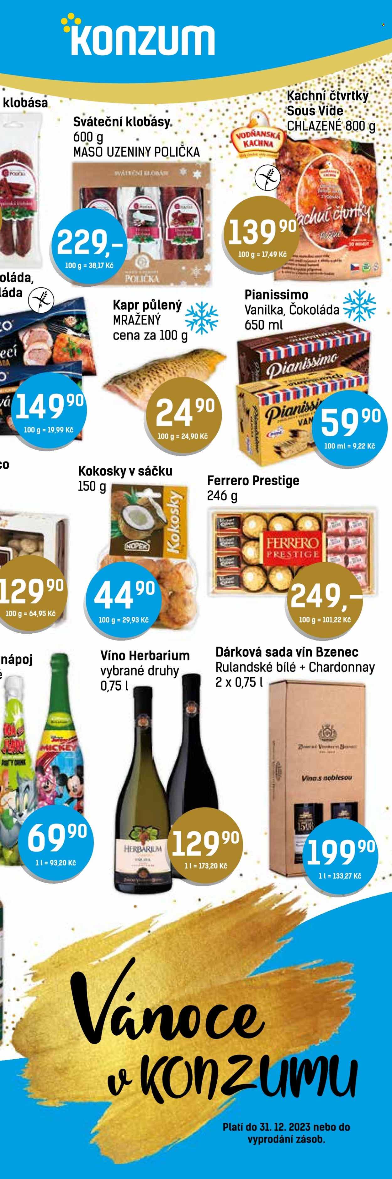 Leták Konzum - 29.11.2023 - 12.12.2023. Strana 4