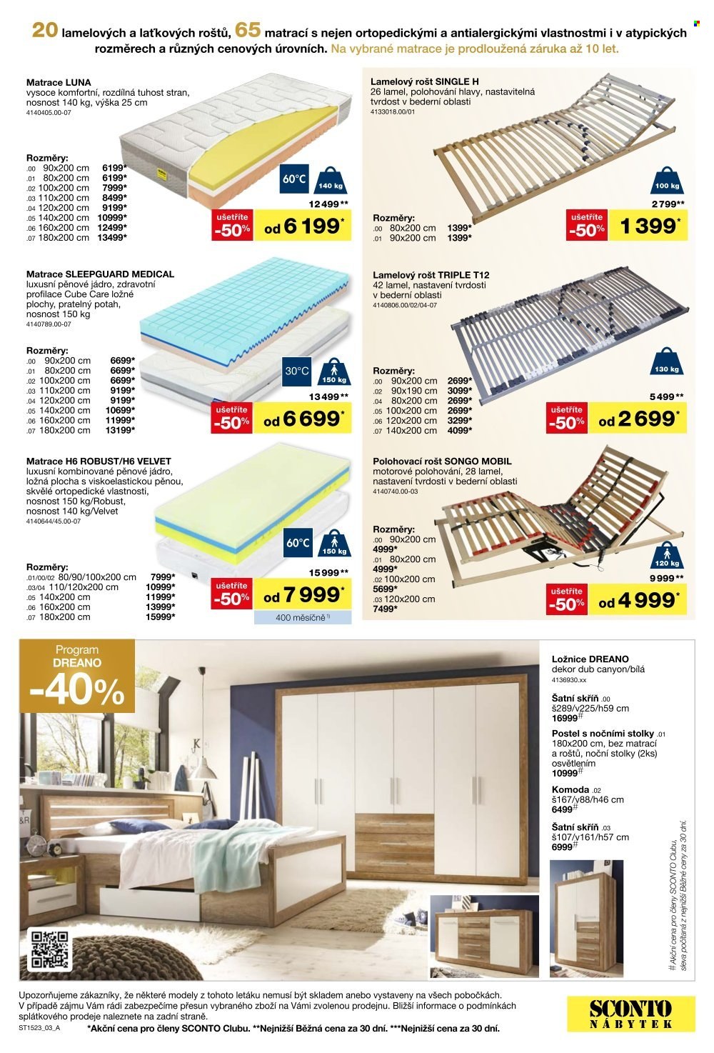 Leták SCONTO NÁBYTEK - 29.11.2023 - 27.12.2023. Strana 3