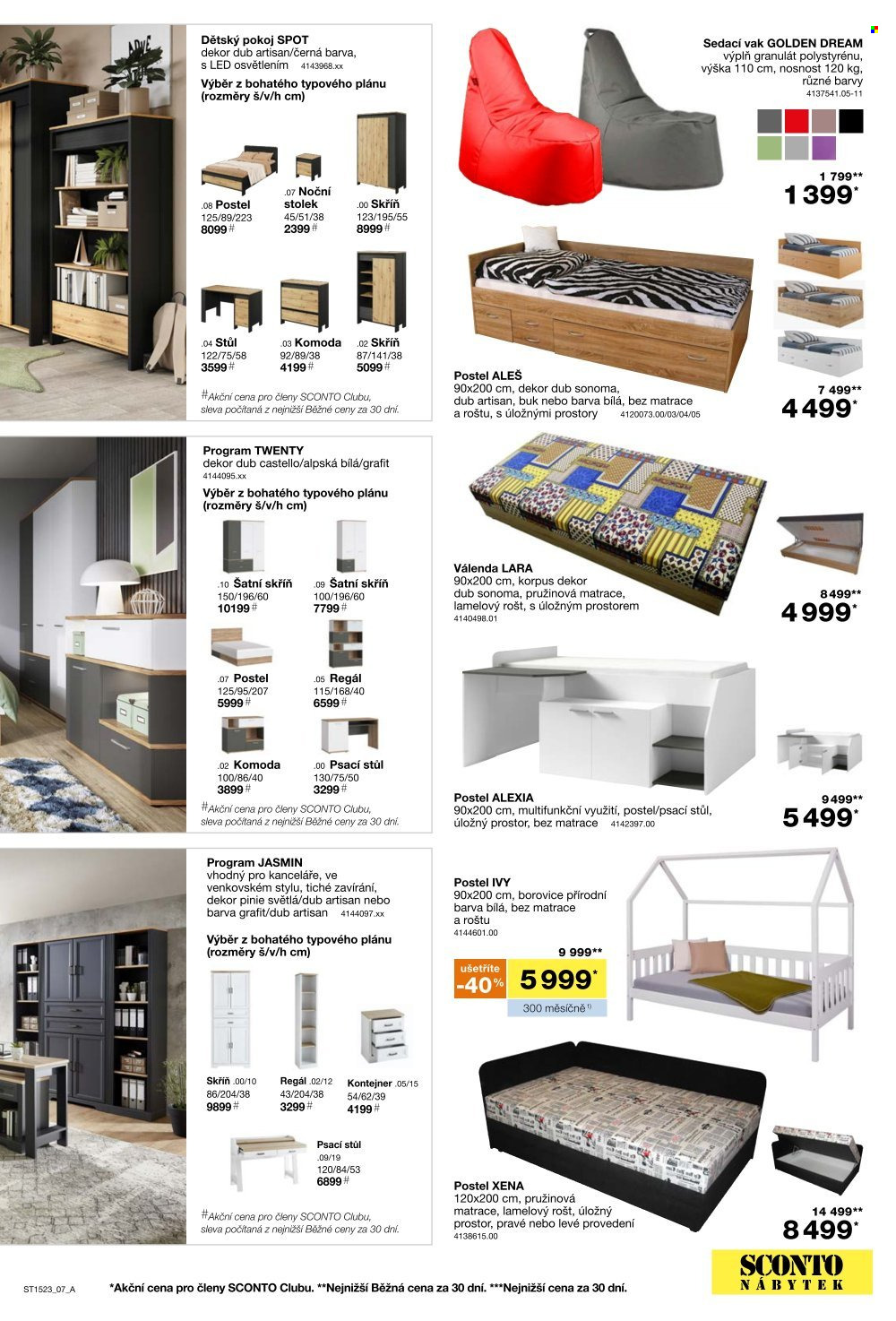 Leták SCONTO NÁBYTEK - 29.11.2023 - 27.12.2023. Strana 7