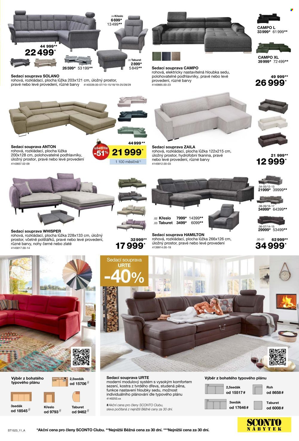 Leták SCONTO NÁBYTEK - 29.11.2023 - 27.12.2023. Strana 11