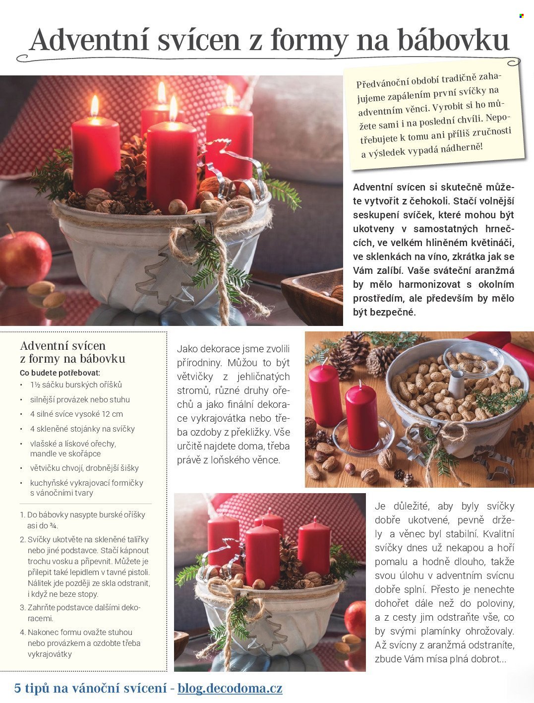 Leták decoDoma. Strana 6