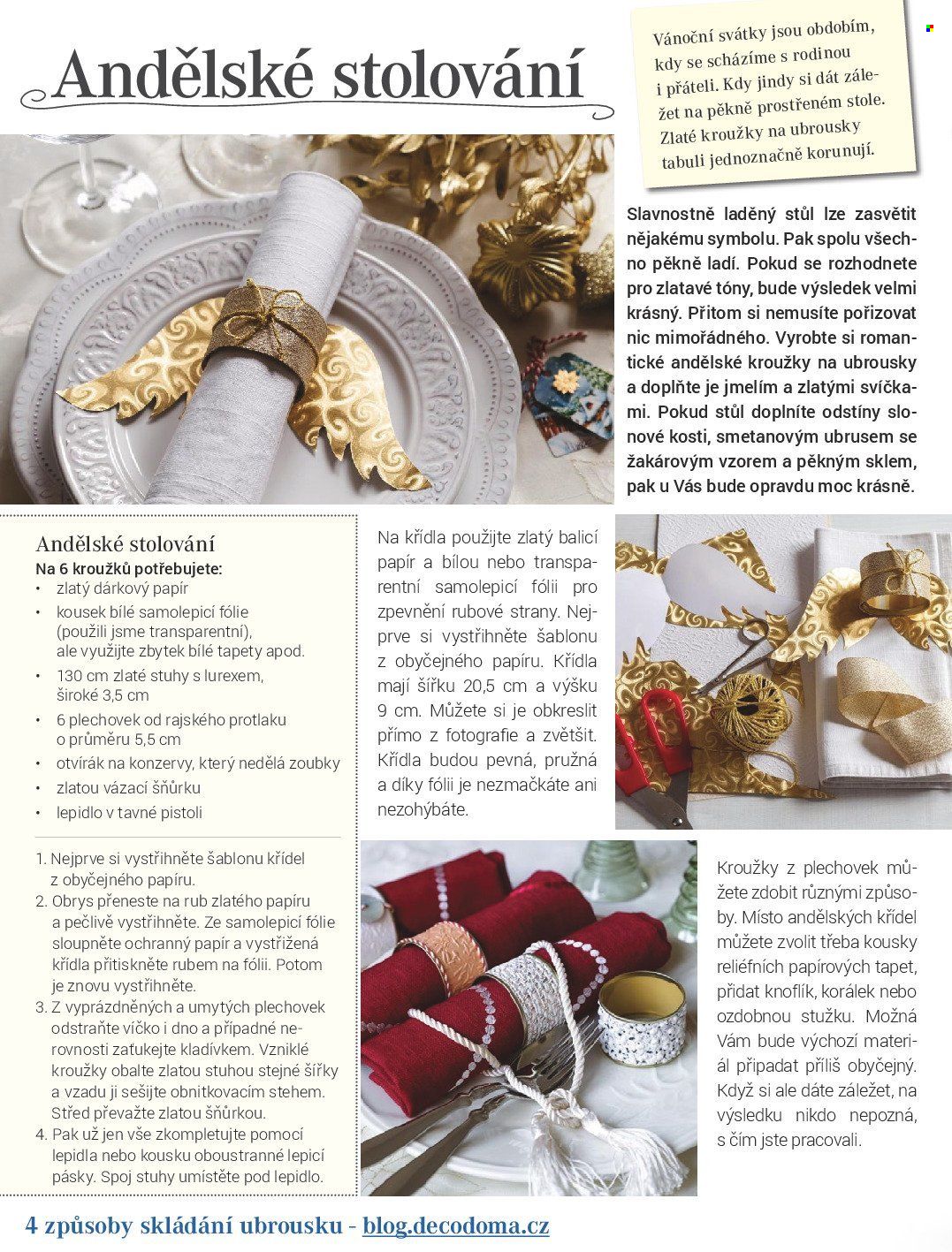 Leták decoDoma. Strana 14