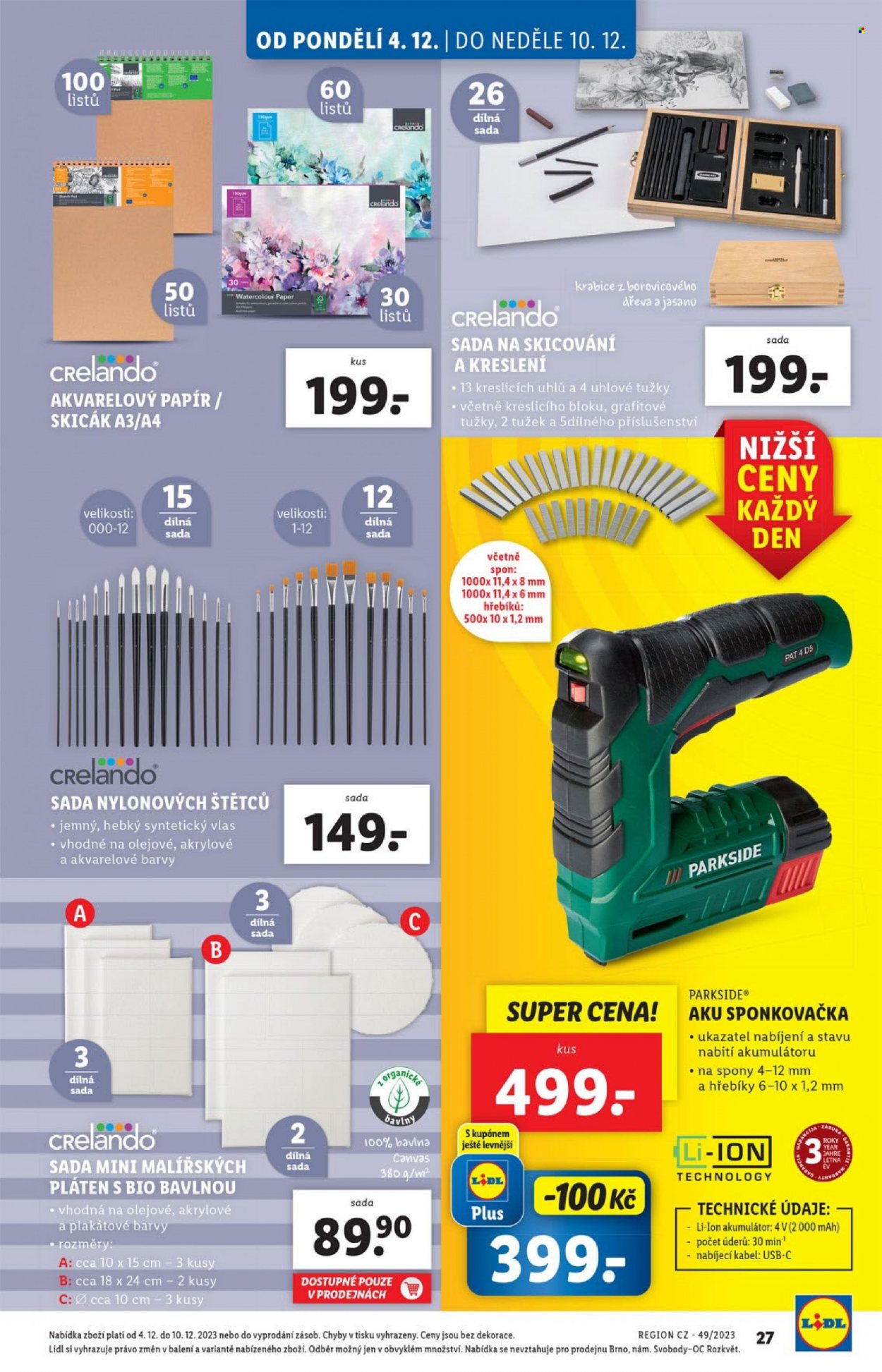 Leták Lidl - 4.12.2023 - 10.12.2023. Strana 27