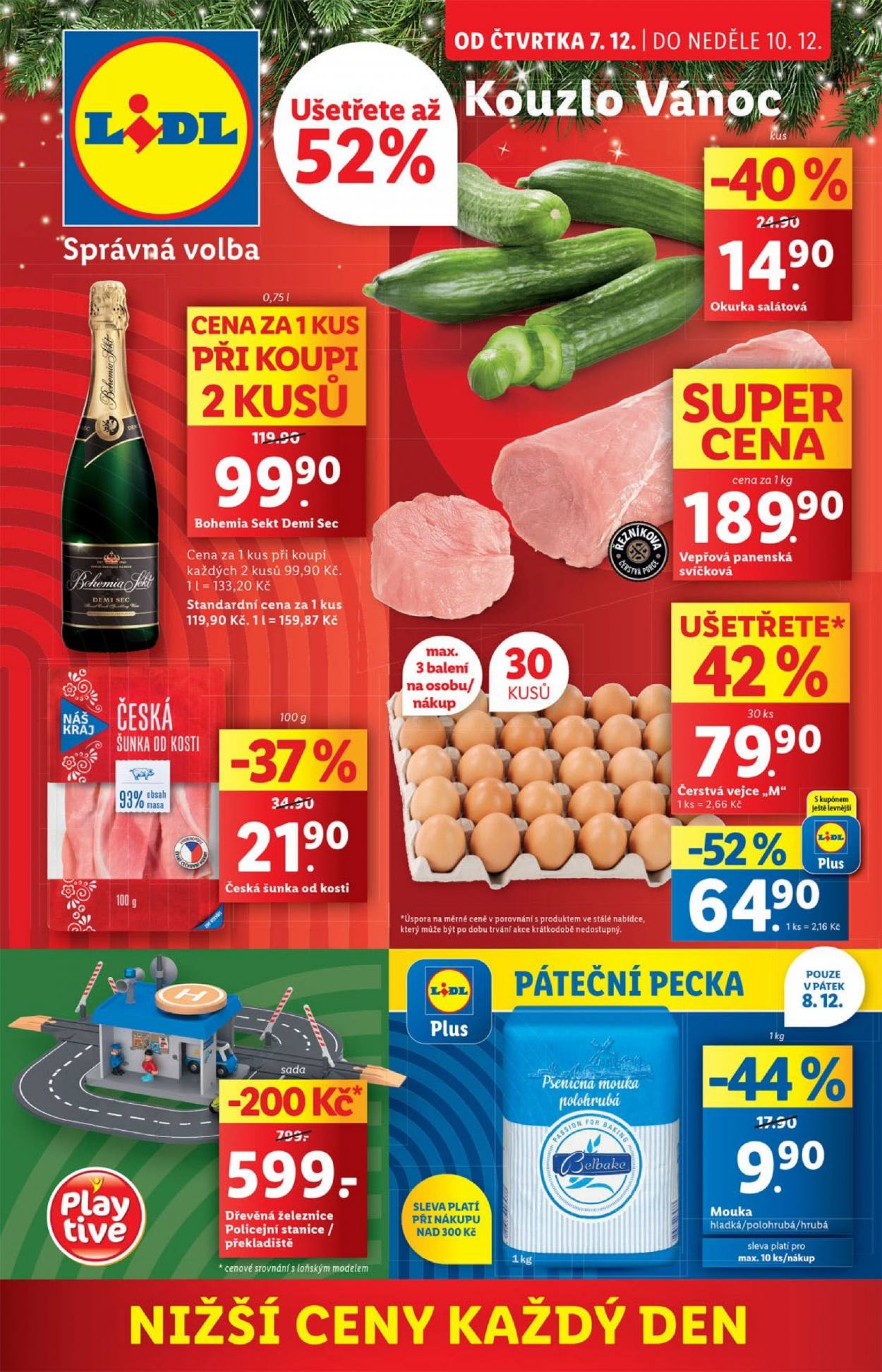 Leták Lidl - 7.12.2023 - 10.12.2023. Strana 1