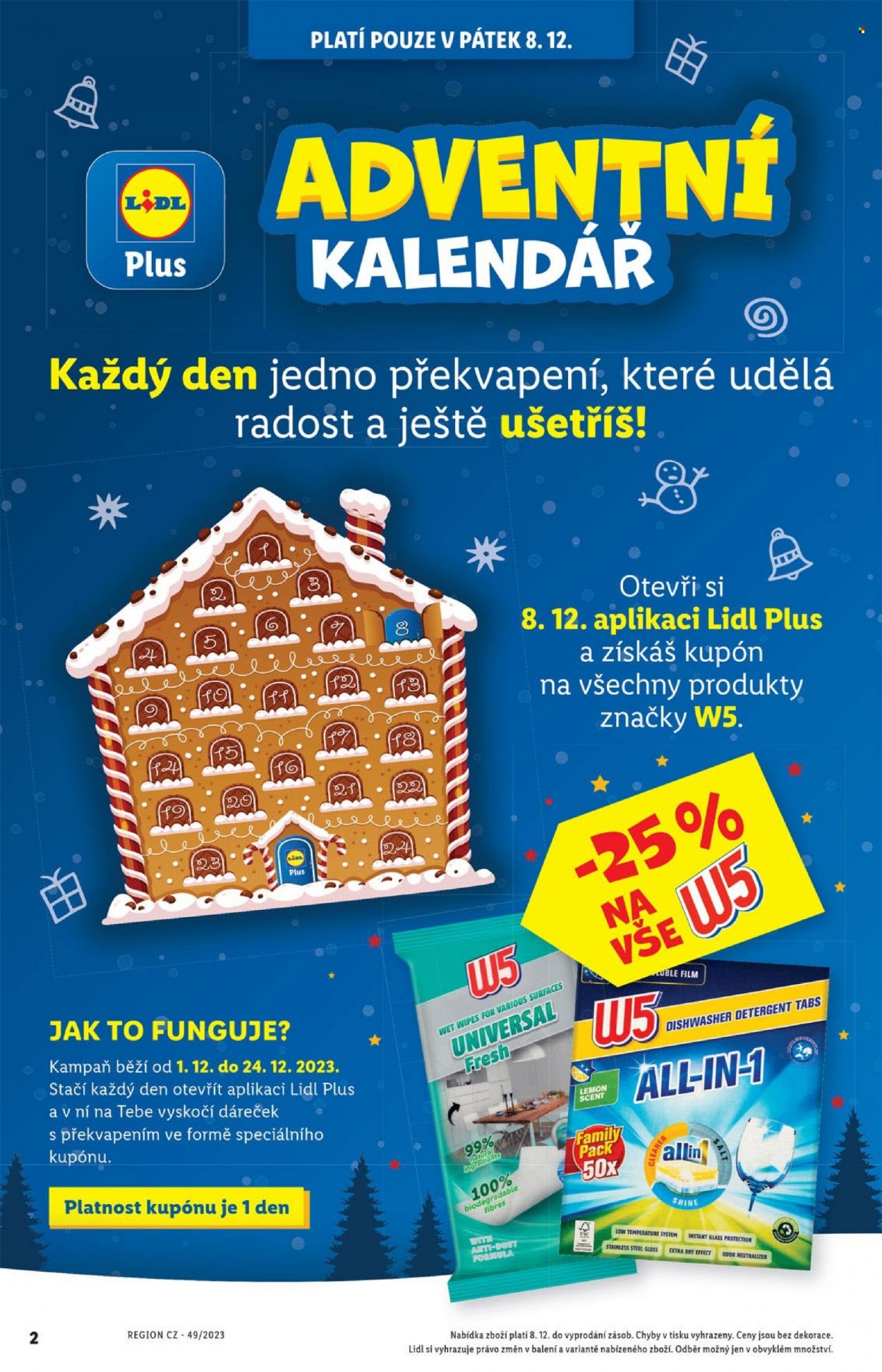 Leták Lidl - 7.12.2023 - 10.12.2023. Strana 2