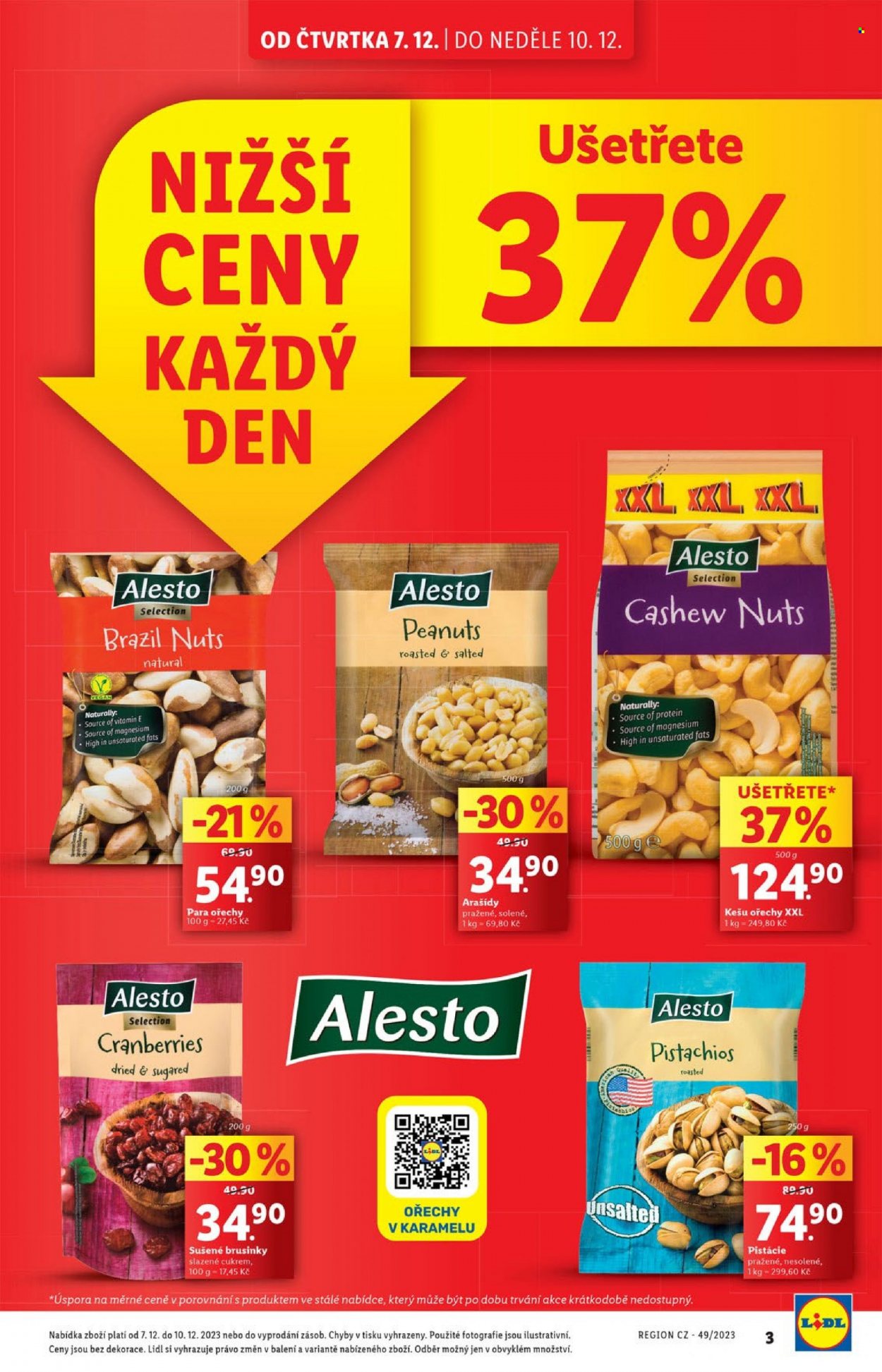Leták Lidl - 7.12.2023 - 10.12.2023. Strana 3