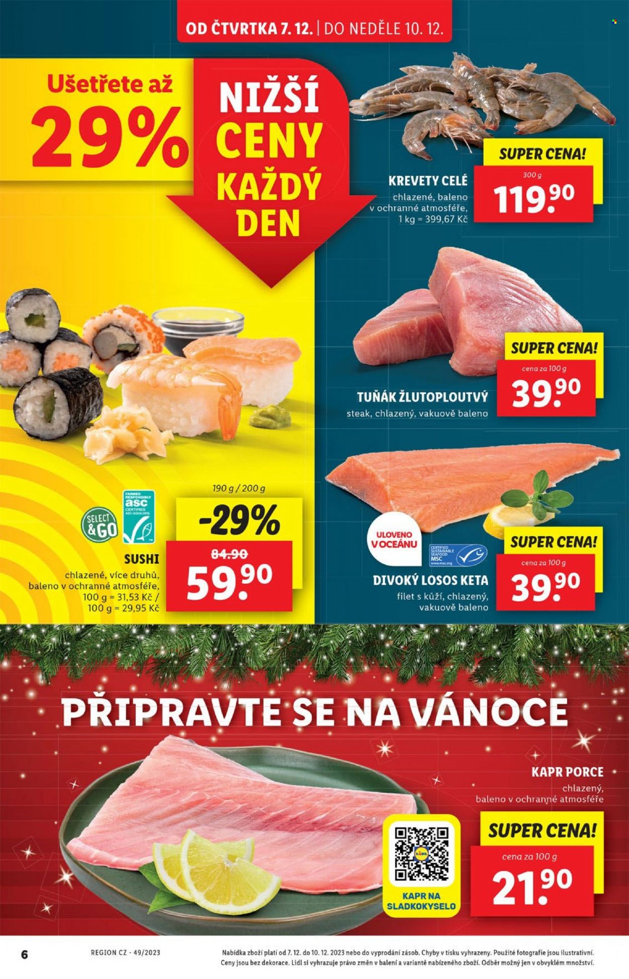 Leták Lidl - 7.12.2023 - 10.12.2023. Strana 6
