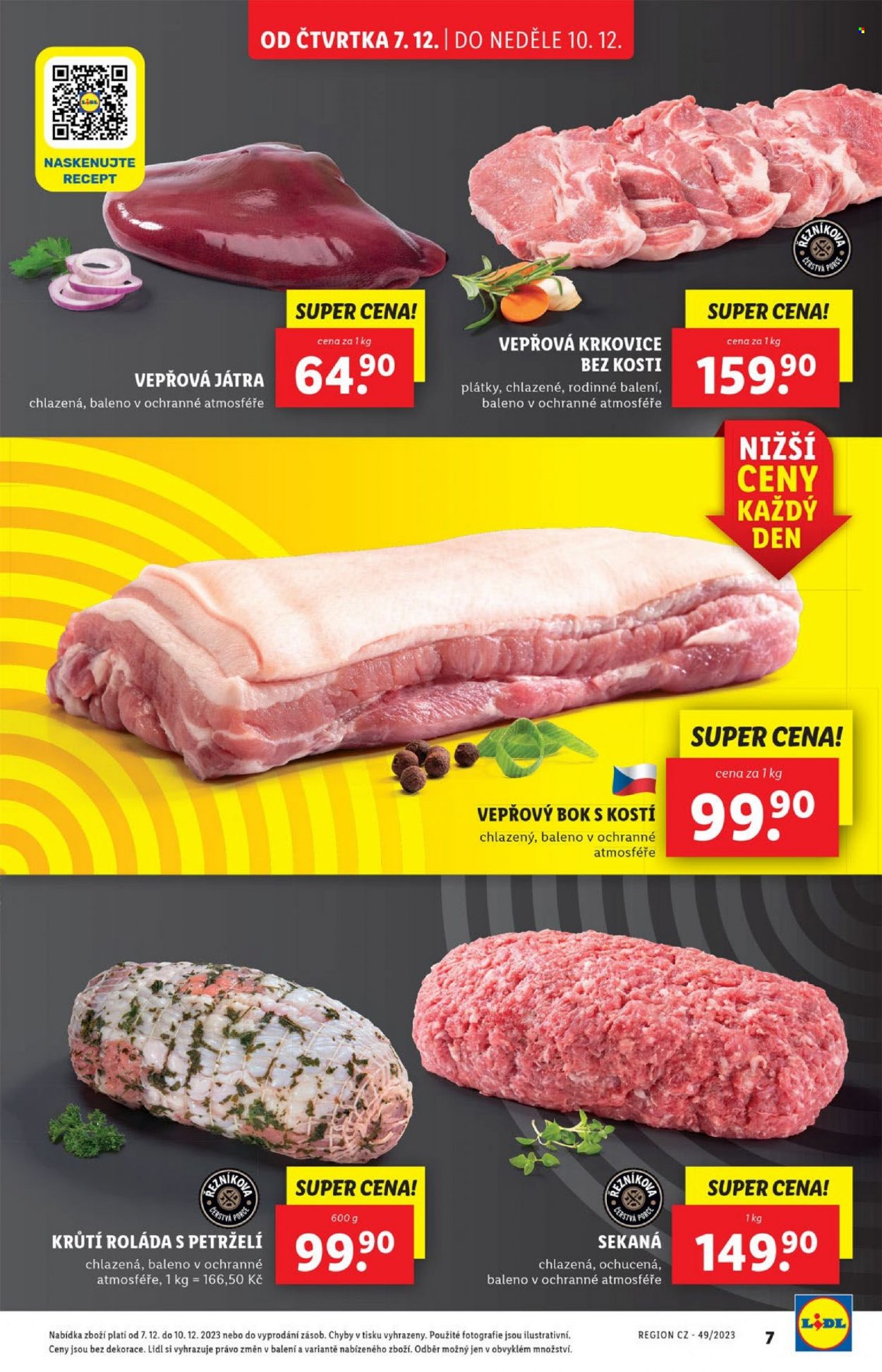 Leták Lidl - 7.12.2023 - 10.12.2023. Strana 7