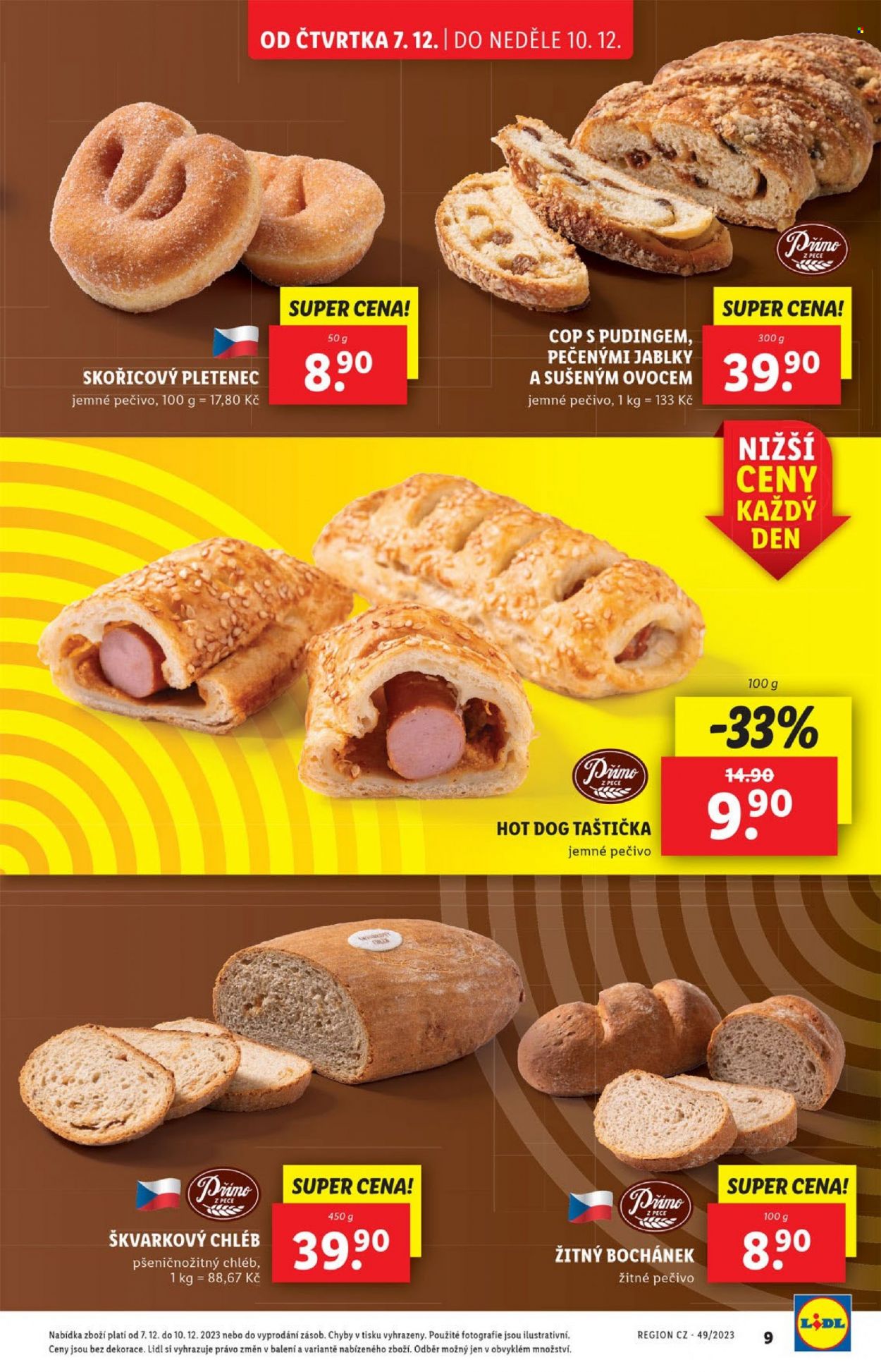 Leták Lidl - 7.12.2023 - 10.12.2023. Strana 9