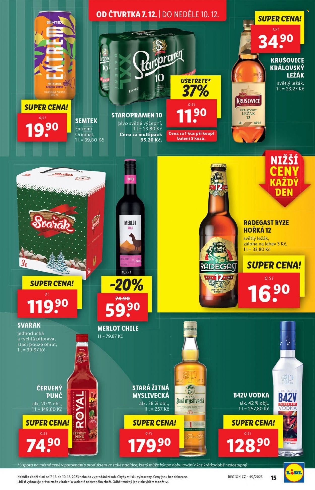 Leták Lidl - 7.12.2023 - 10.12.2023. Strana 15