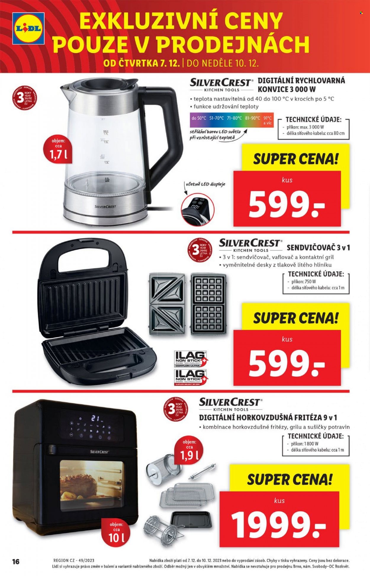 Leták Lidl - 7.12.2023 - 10.12.2023. Strana 16