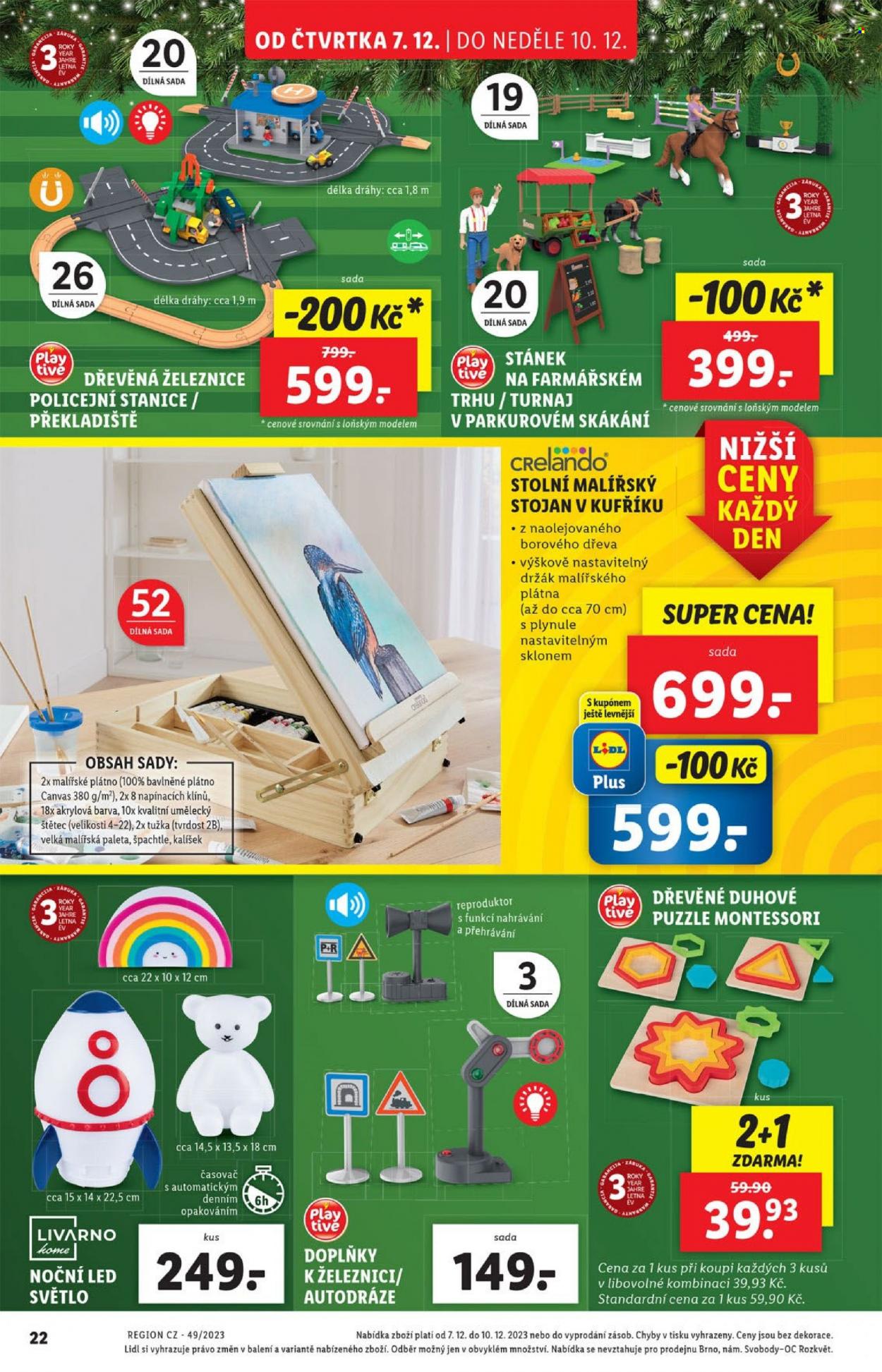 Leták Lidl - 7.12.2023 - 10.12.2023. Strana 22