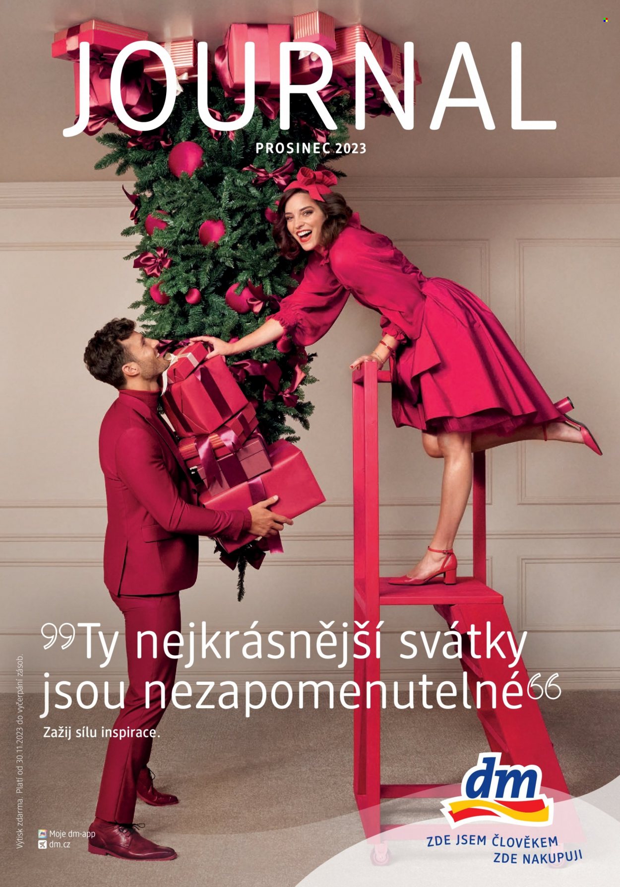 Leták dm drogerie - 30.11.2023 - 10.1.2024. Strana 1