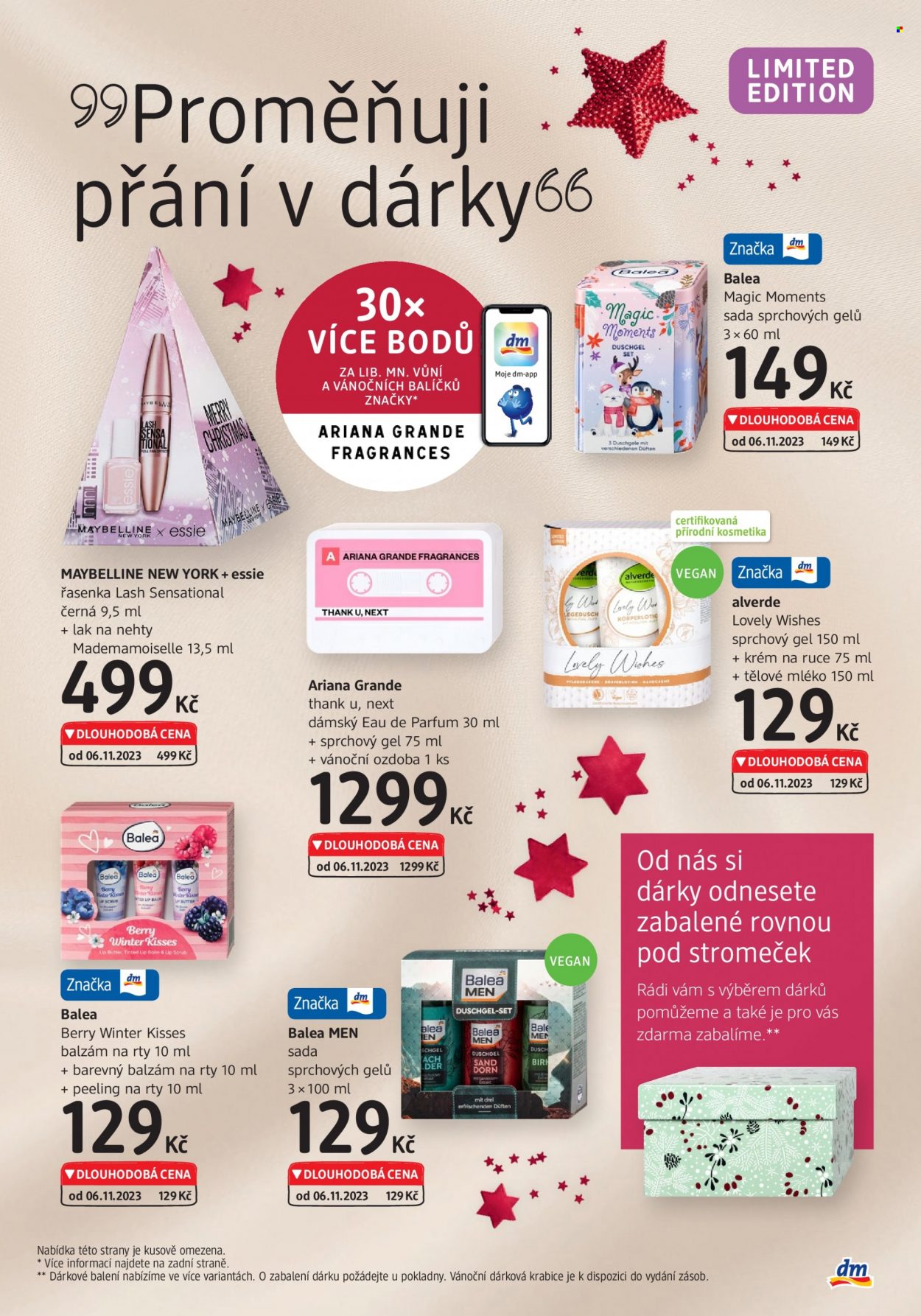 Leták dm drogerie - 30.11.2023 - 10.1.2024. Strana 3
