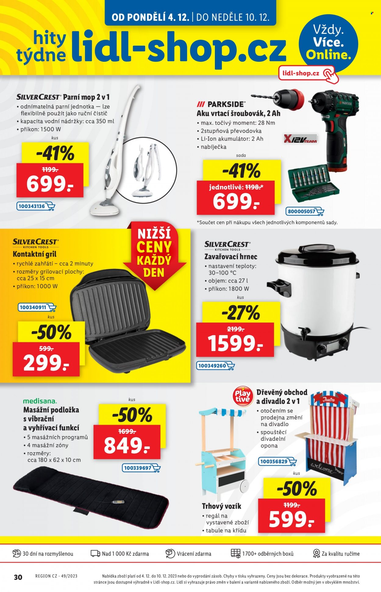 Leták Lidl - 4.12.2023 - 10.12.2023. Strana 1