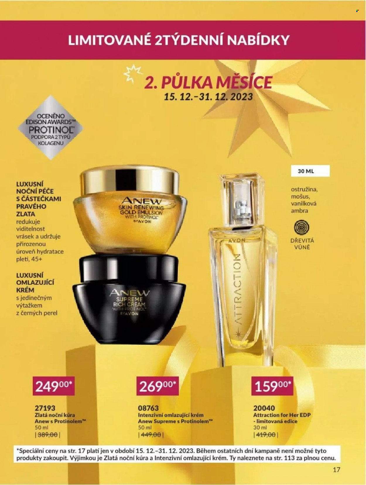 Leták AVON - 1.12.2023 - 31.12.2023. Strana 17