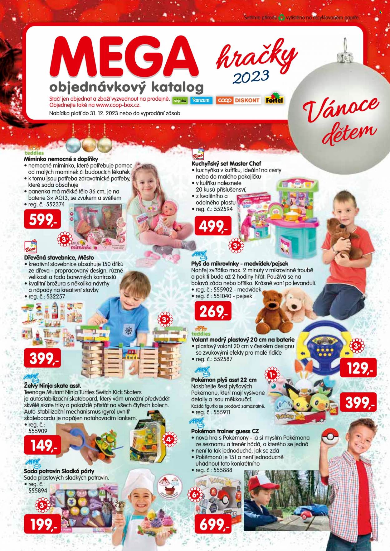 Leták Konzum - 1.12.2023 - 31.12.2023. Strana 1