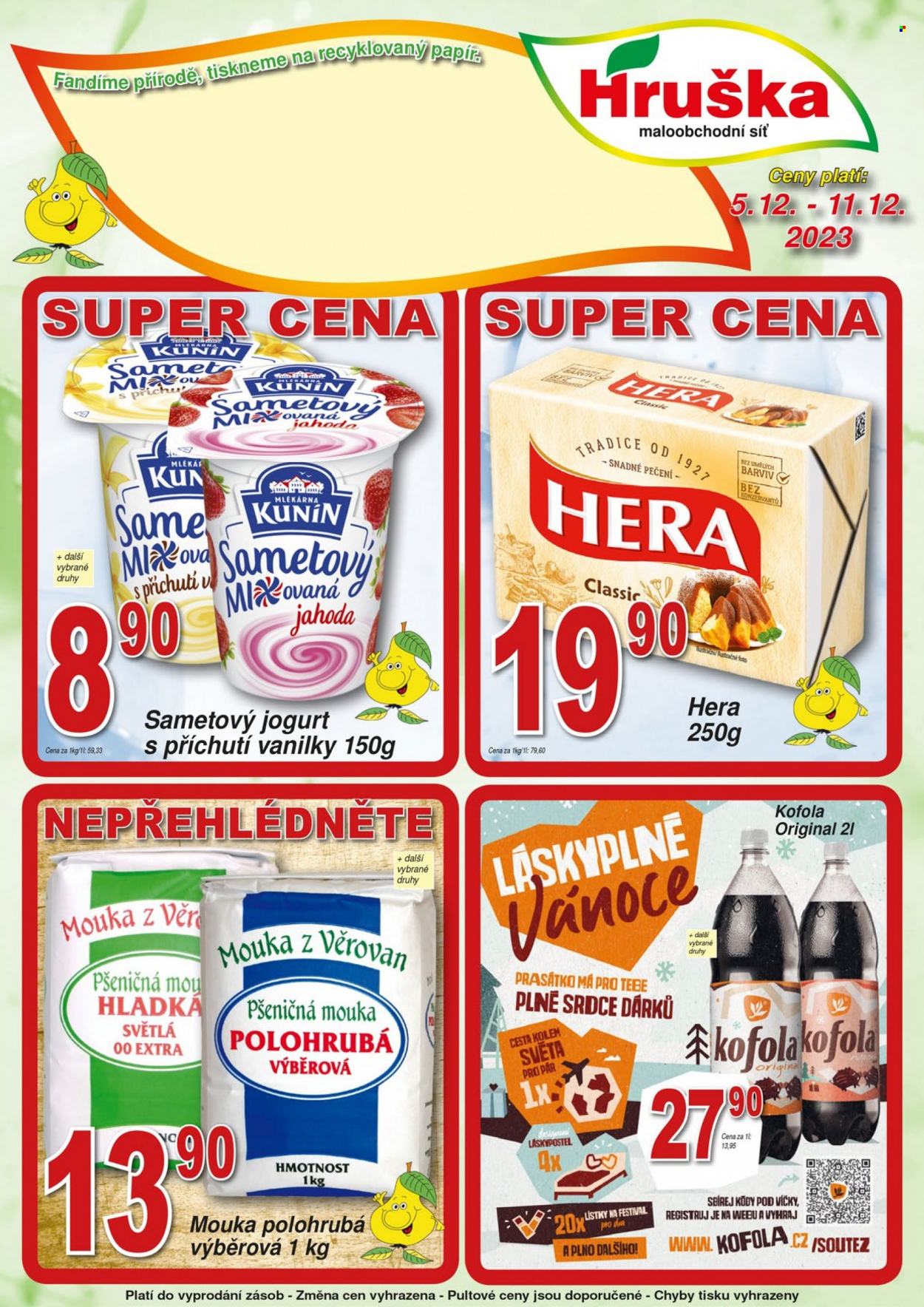 Leták Hruška - 5.12.2023 - 11.12.2023. Strana 1