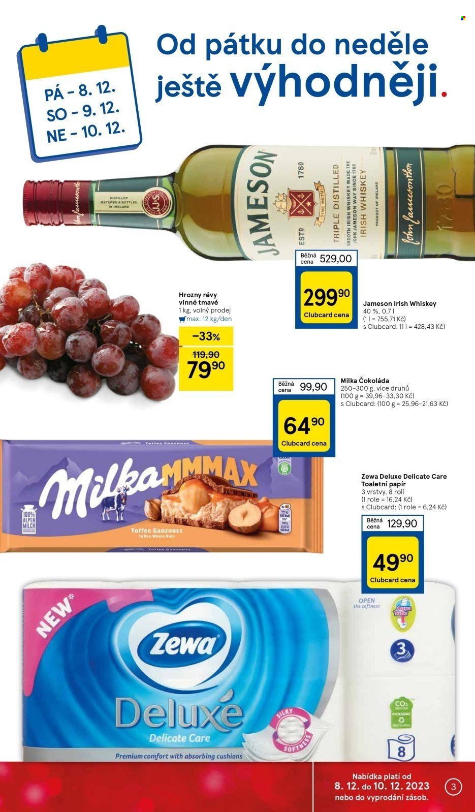 Leták TESCO - 6.12.2023 - 12.12.2023. Strana 3