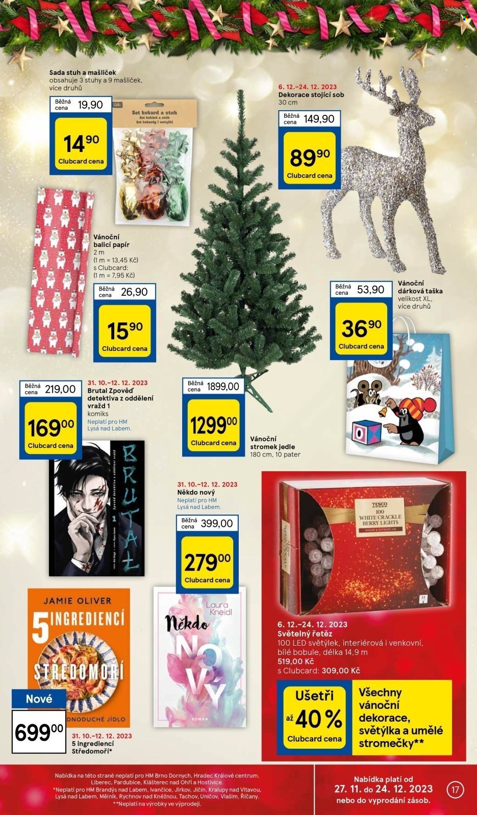 Leták TESCO - 6.12.2023 - 12.12.2023. Strana 17