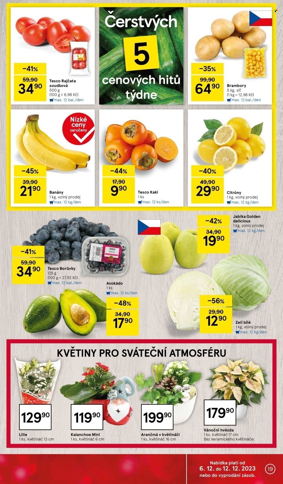 Leták TESCO - 6.12.2023 - 12.12.2023. Strana 19