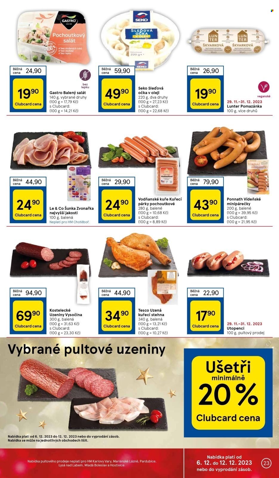 Leták TESCO - 6.12.2023 - 12.12.2023. Strana 23