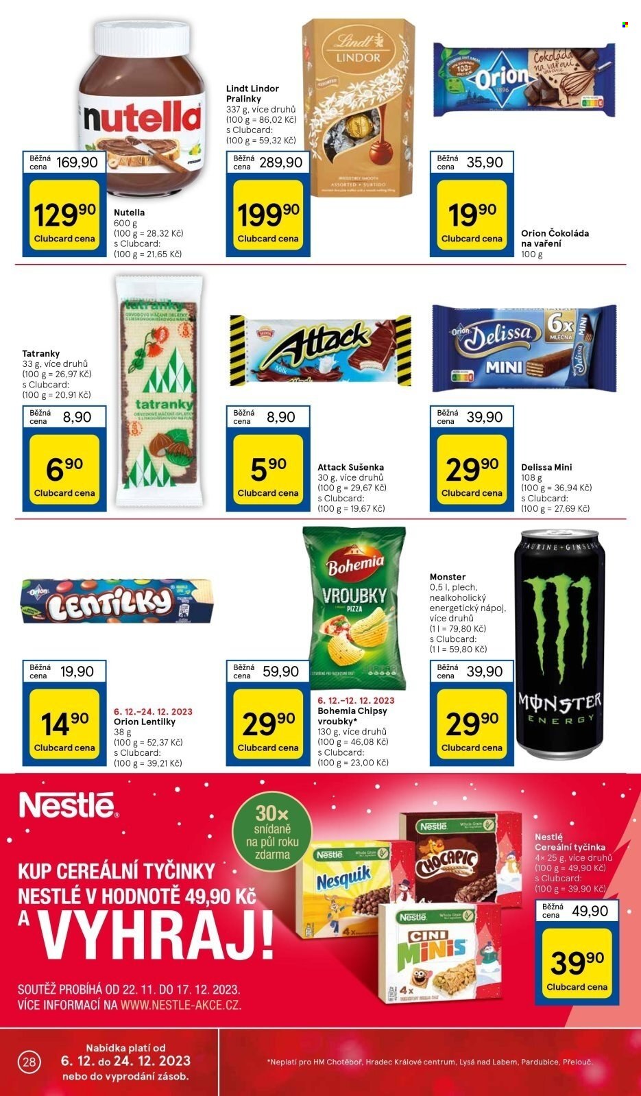 Leták TESCO - 6.12.2023 - 12.12.2023. Strana 28
