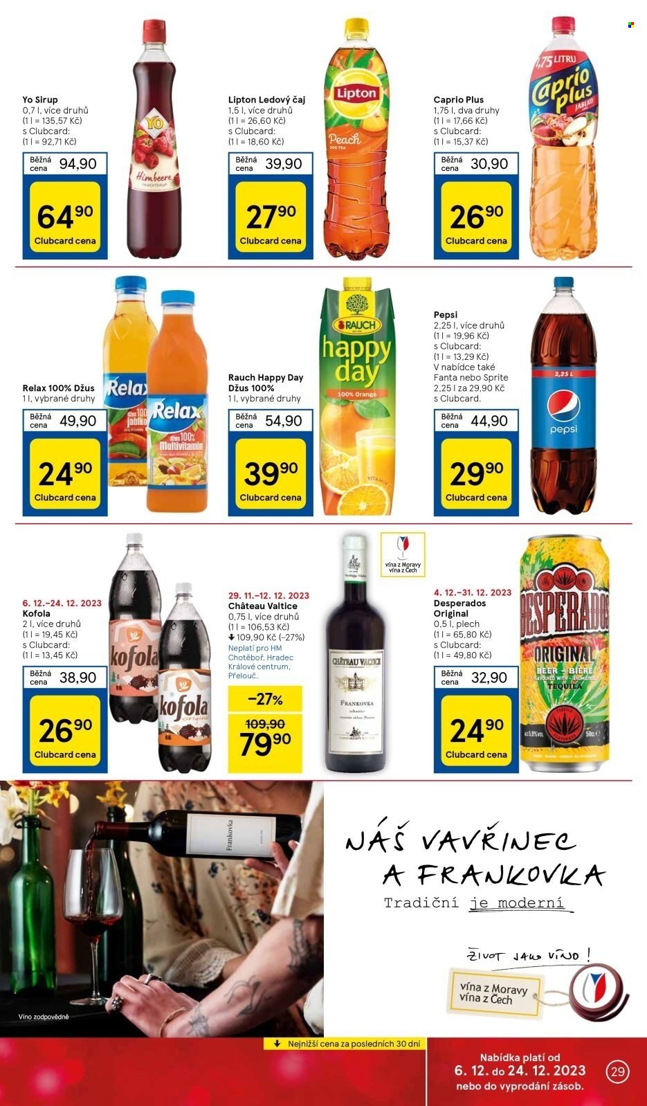 Leták TESCO - 6.12.2023 - 12.12.2023. Strana 29