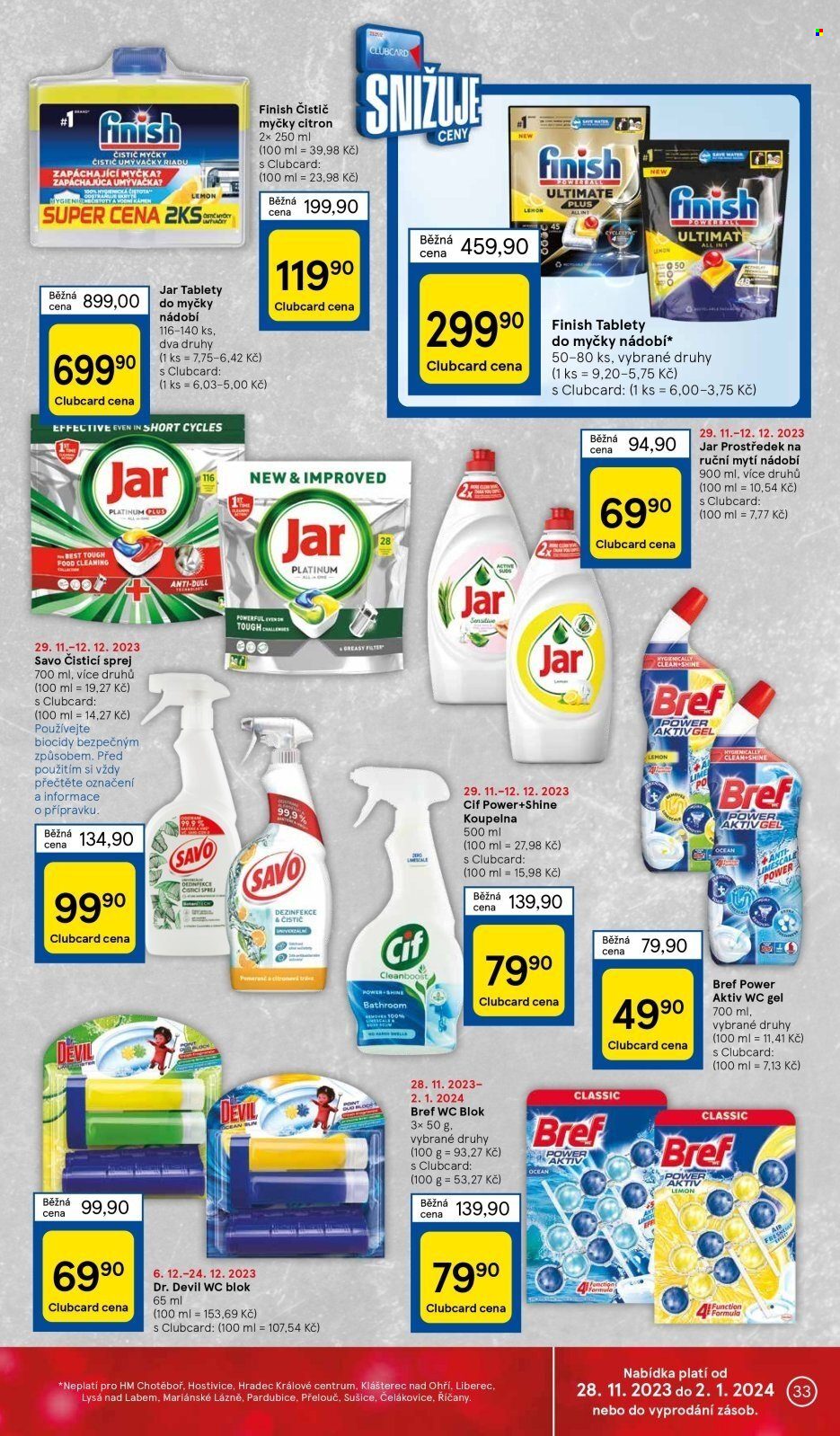 Leták TESCO - 6.12.2023 - 12.12.2023. Strana 33