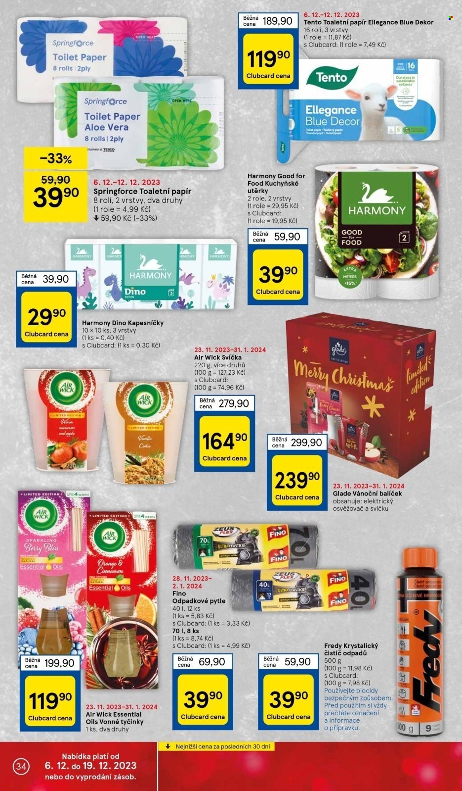 Leták TESCO - 6.12.2023 - 12.12.2023. Strana 34