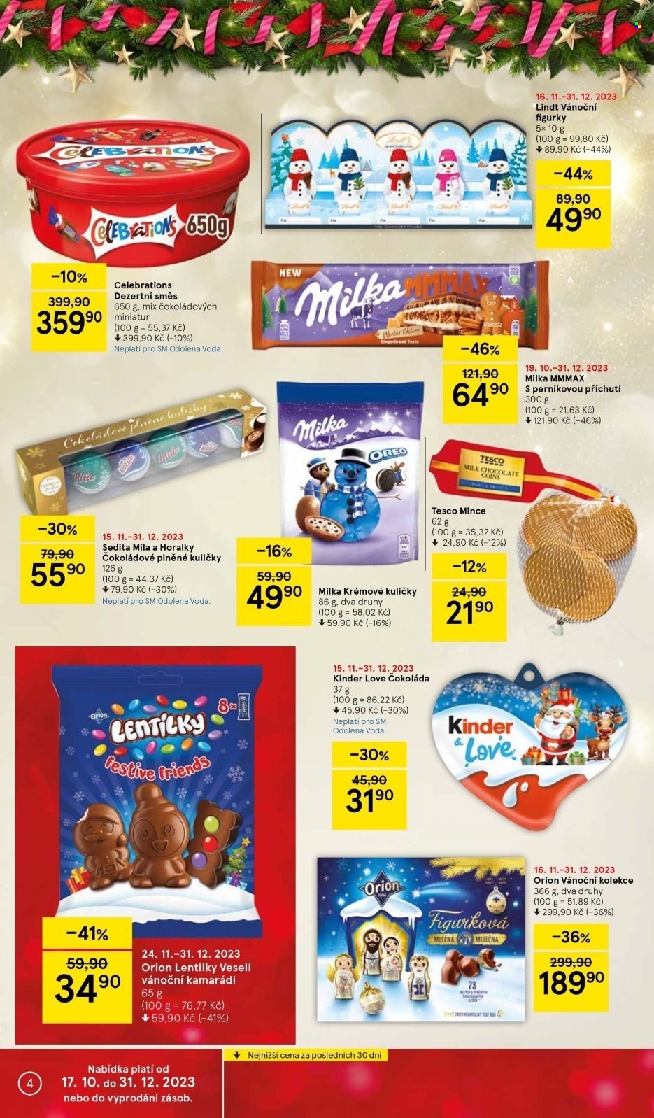 Leták TESCO supermarket - 6.12.2023 - 12.12.2023. Strana 4