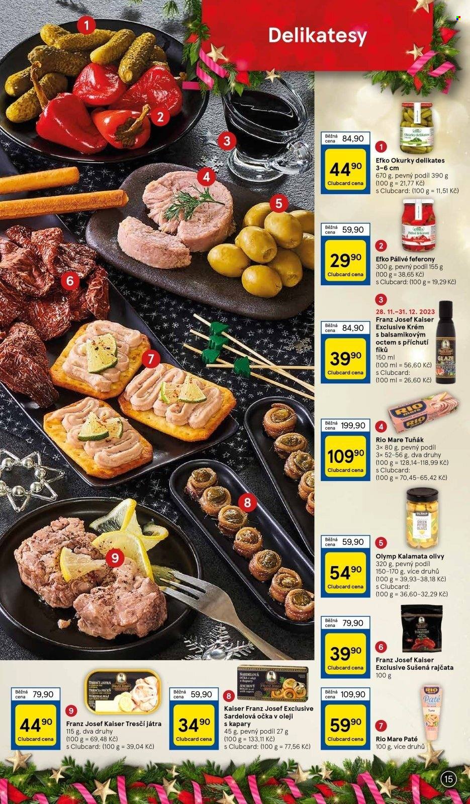 Leták TESCO - 4.12.2023 - 31.12.2023. Strana 15