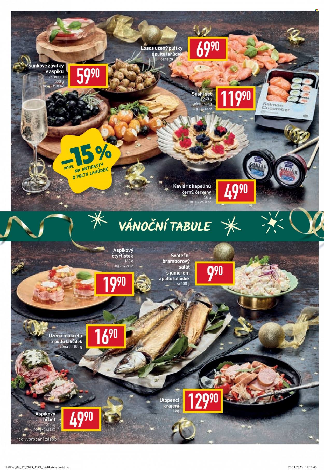 Leták BILLA - 4.12.2023 - 31.12.2023. Strana 4