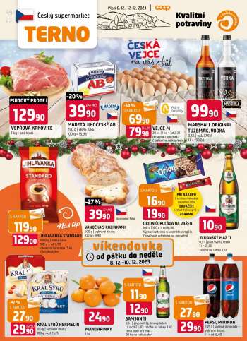 Leták coop TERNO - 6.12.2023 - 12.12.2023.