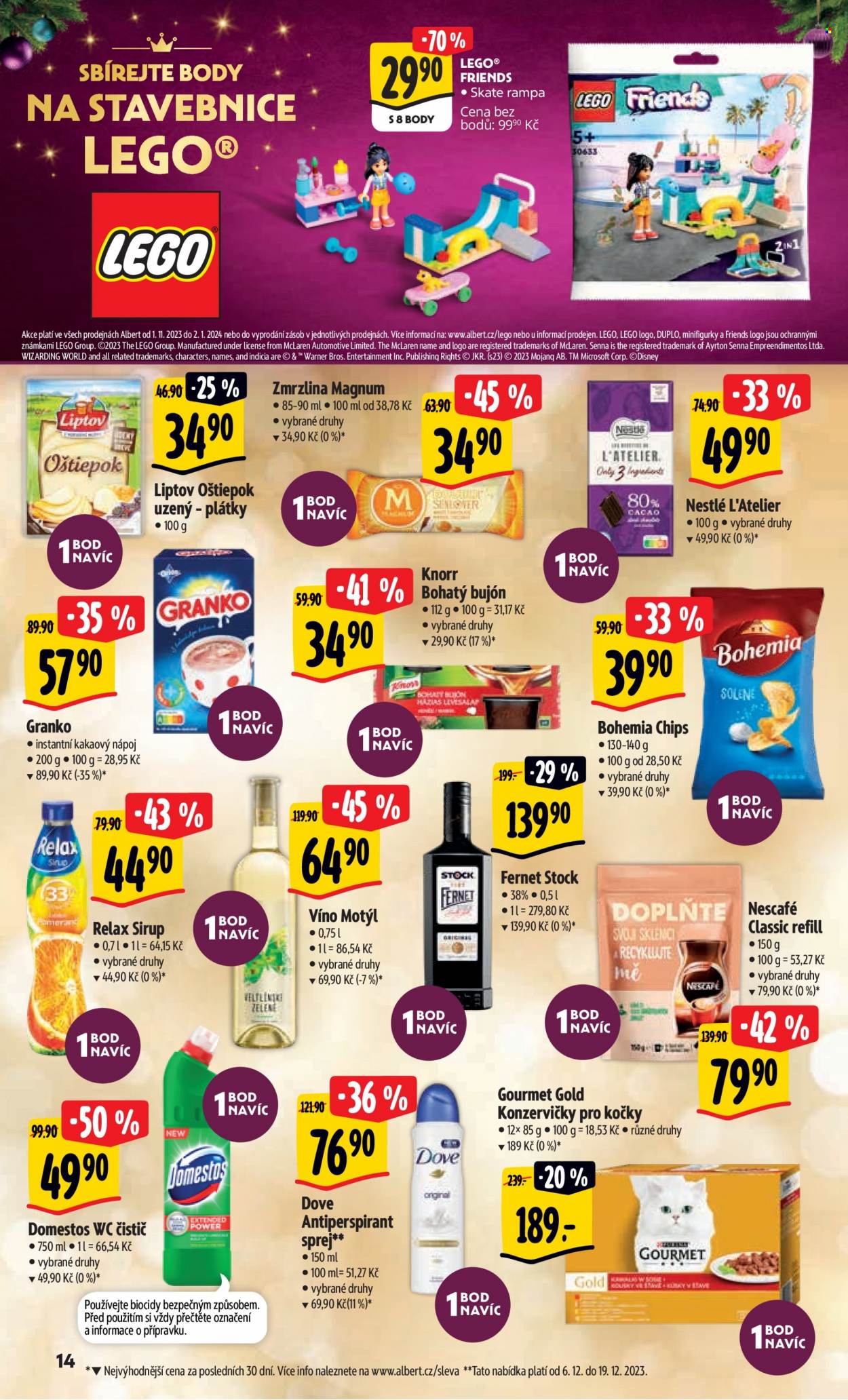 Leták Albert Hypermarket - 6.12.2023 - 12.12.2023. Strana 14