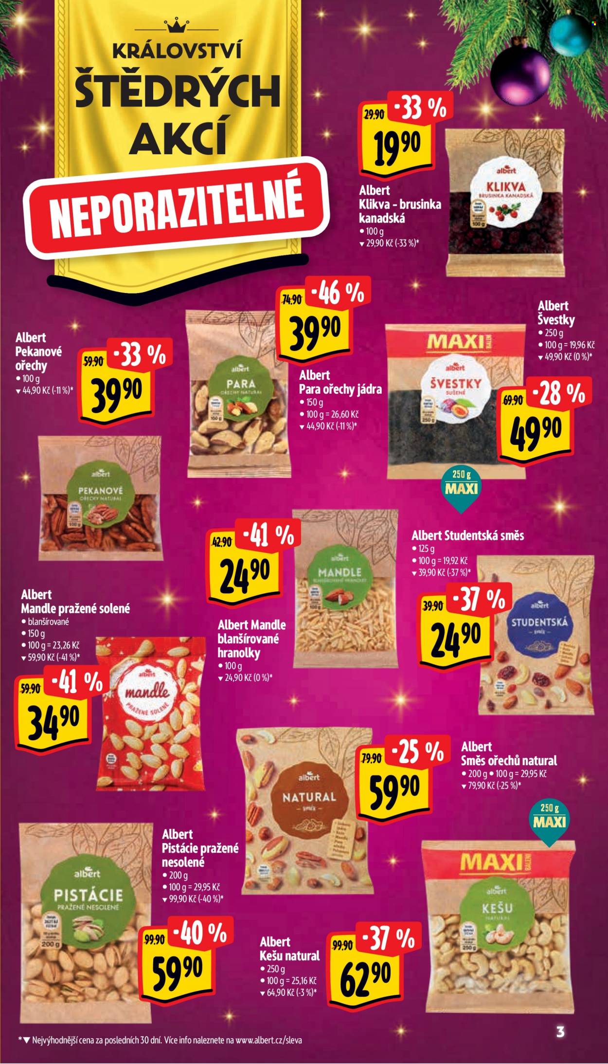 Leták Albert Supermarket - 6.12.2023 - 12.12.2023. Strana 3