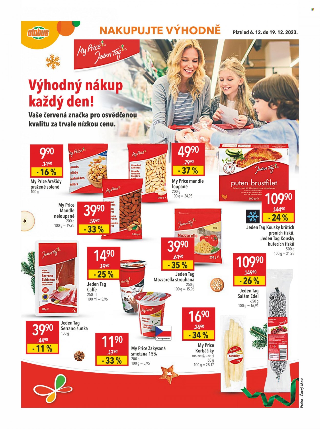 Leták Globus - 6.12.2023 - 19.12.2023. Strana 1