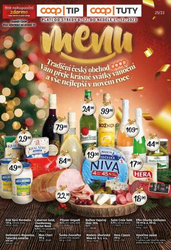 Leták coop TUTY - 6.12.2023 - 31.12.2023.